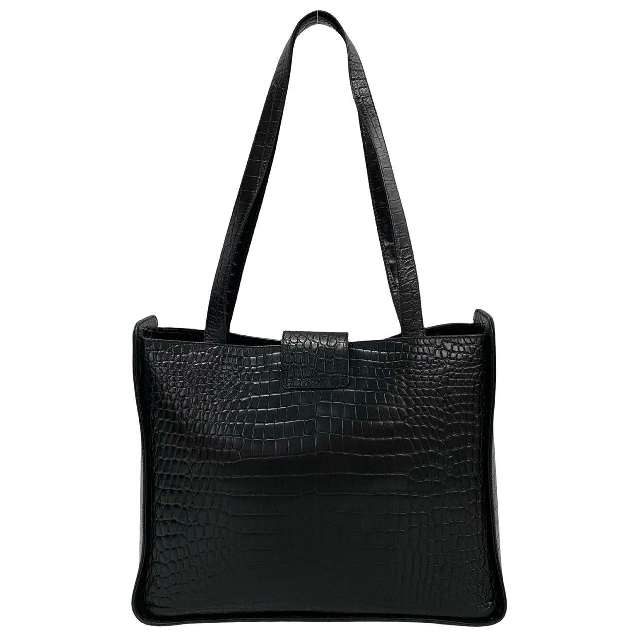 Salvatore Ferragamo Salvatore Ferragamo Tote Bag Black Leather Size ONE SIZE - 4 Thumbnail
