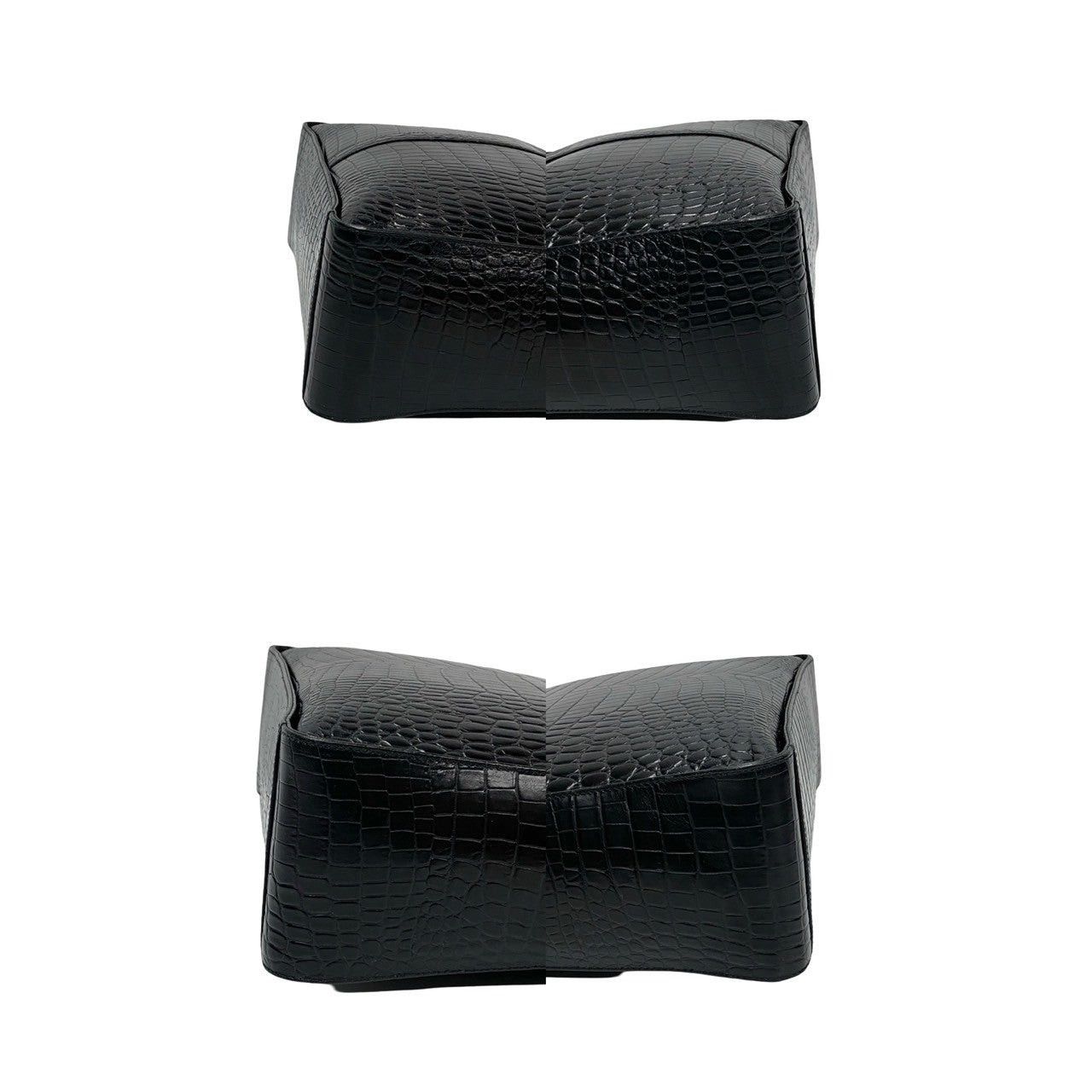 Salvatore Ferragamo Salvatore Ferragamo Tote Bag Black Leather Size ONE SIZE - 7 Thumbnail
