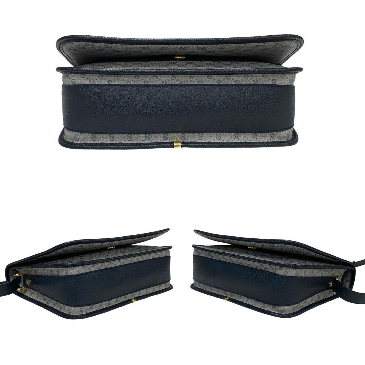 Gucci Gucci Shoulder Bag Blue Leather Size ONE SIZE - 6 Thumbnail