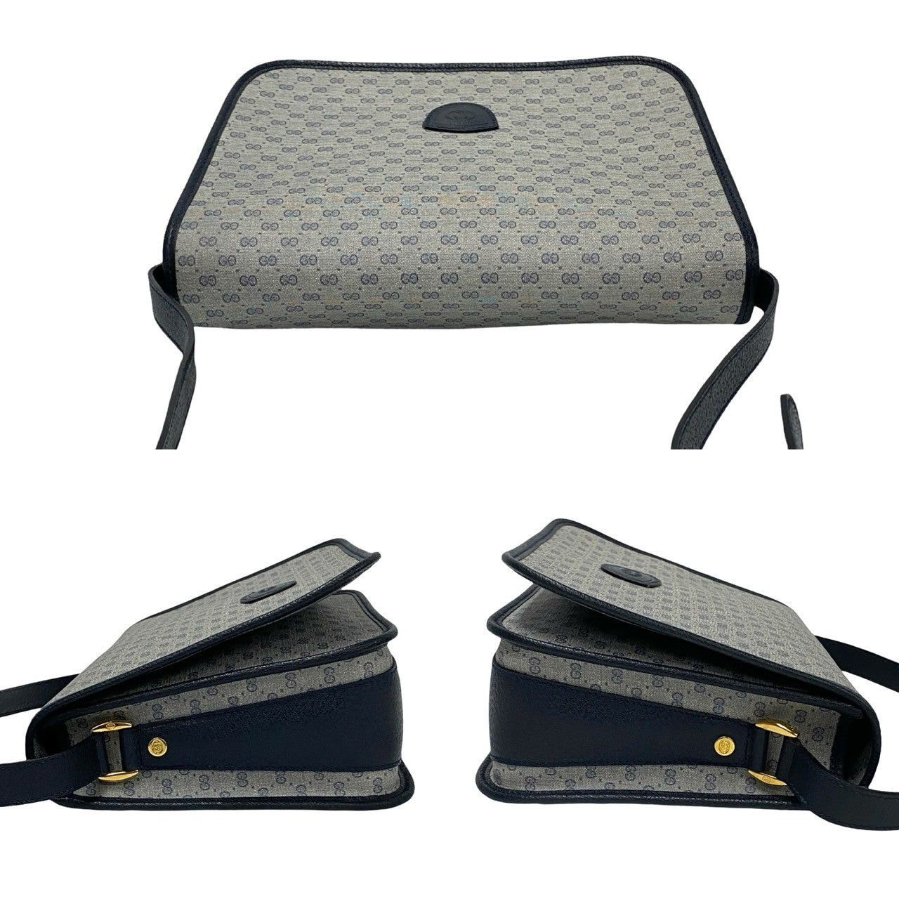 Gucci Gucci Shoulder Bag Blue Leather Size ONE SIZE - 5 Thumbnail