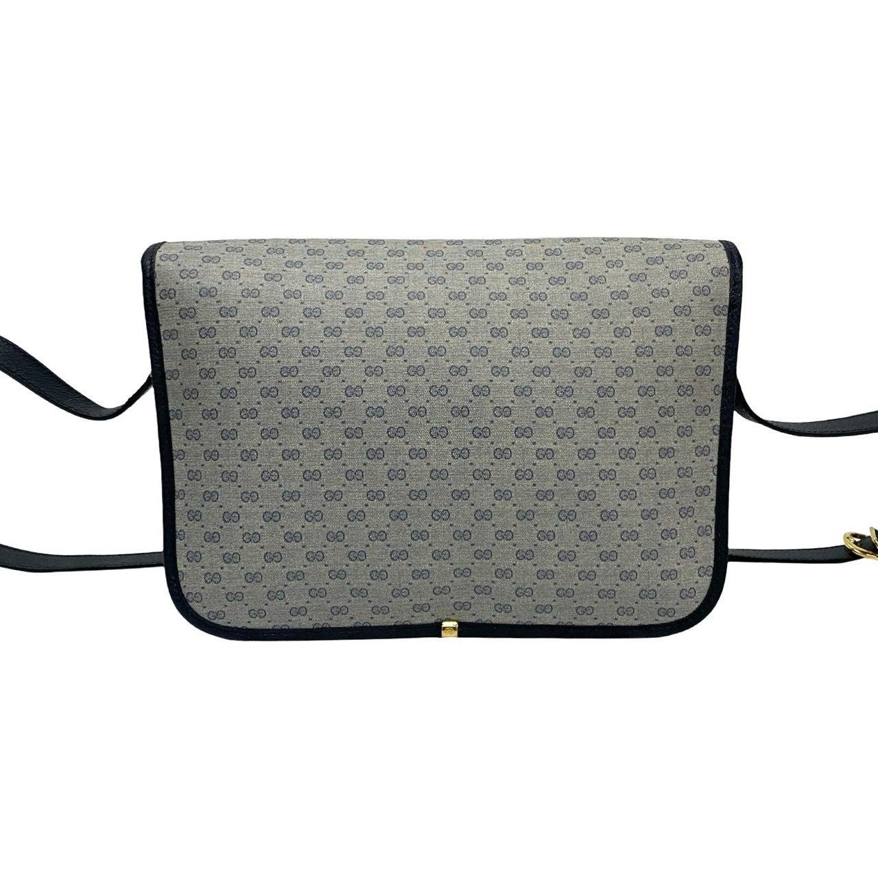 Gucci Gucci Shoulder Bag Blue Leather Size ONE SIZE - 4 Thumbnail