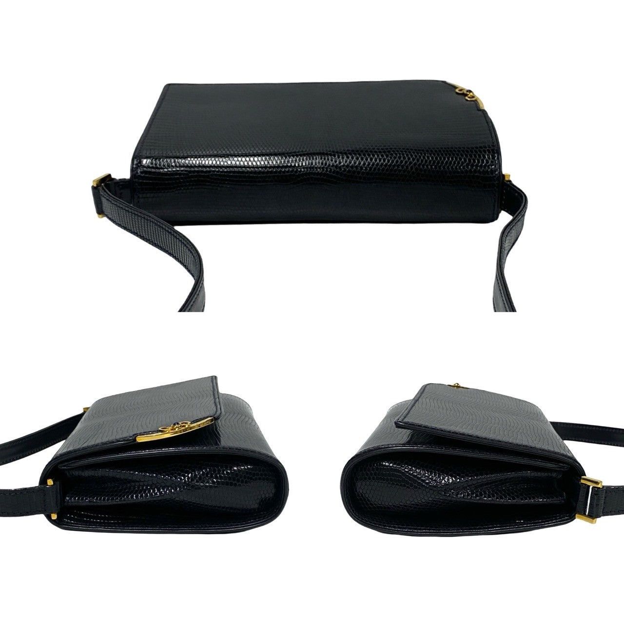 Gucci Gucci Shoulder Bag Blue Leather Size ONE SIZE - 5 Thumbnail