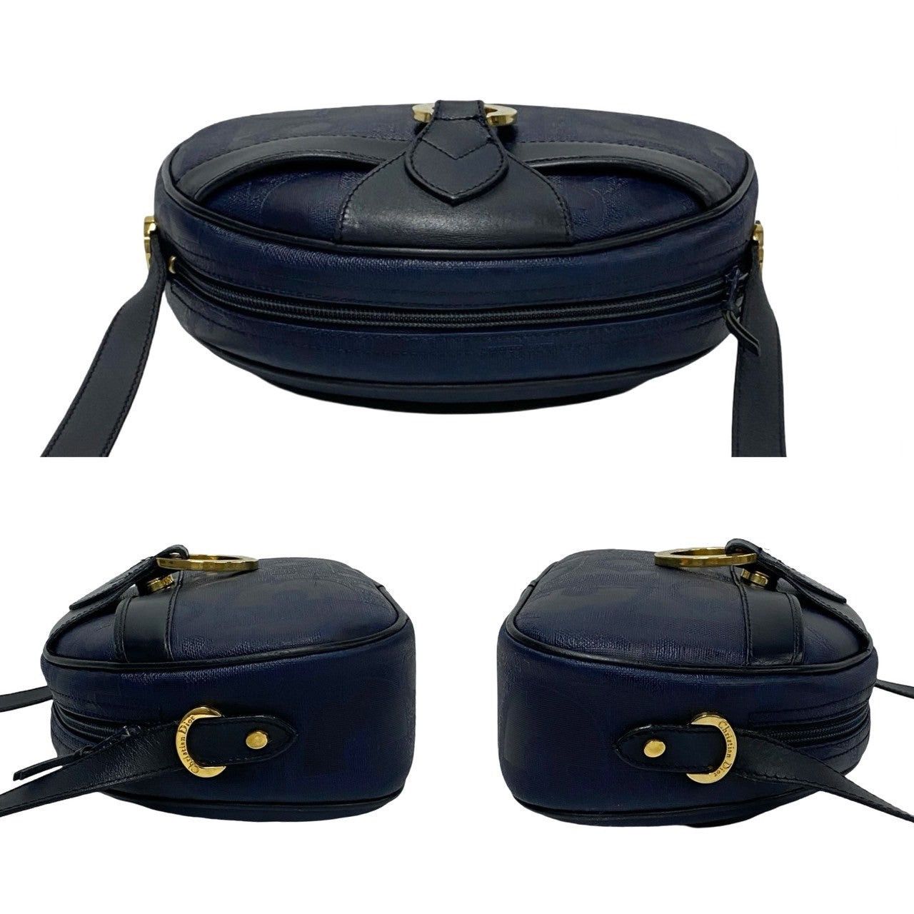 Dior Dior Shoulder Bag Blue Leather Size ONE SIZE - 5 Thumbnail