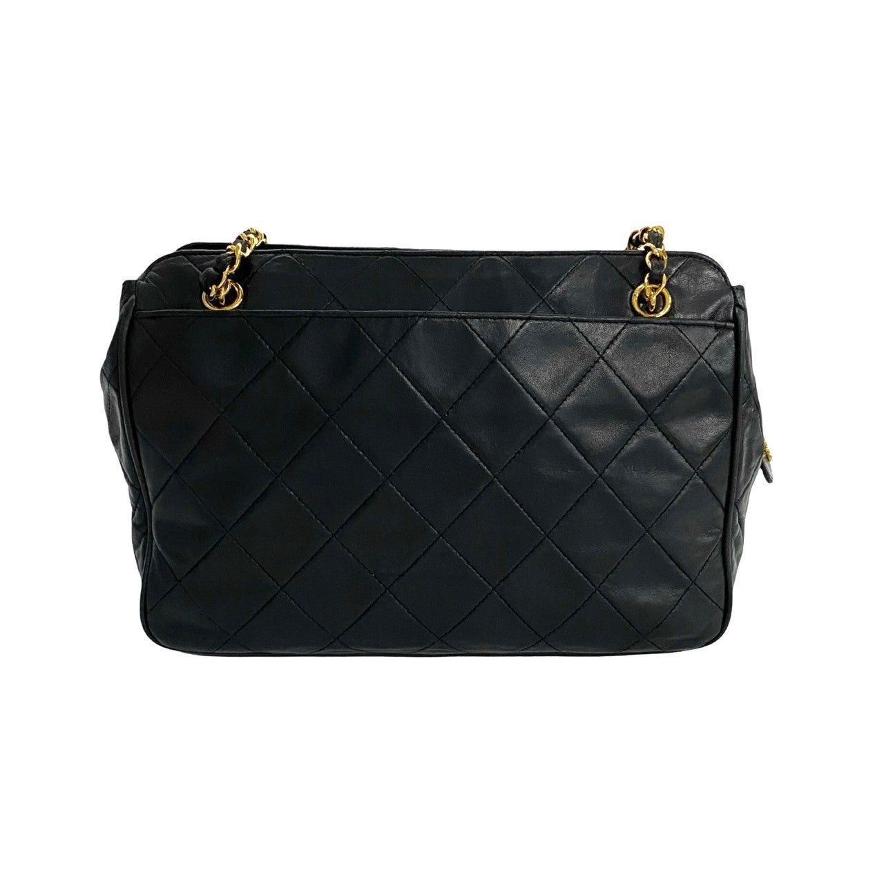 Chanel Chanel Shoulder Bag Black Leather Size ONE SIZE - 4 Thumbnail