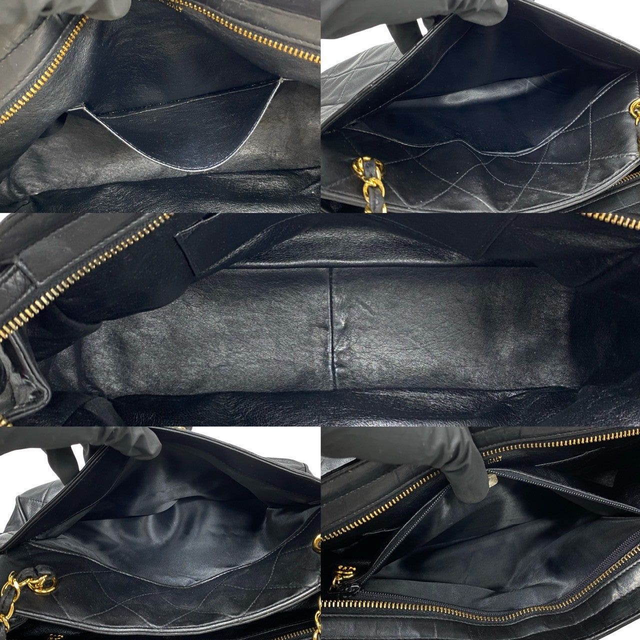 Chanel Chanel Shoulder Bag Black Leather Size ONE SIZE - 8 Thumbnail