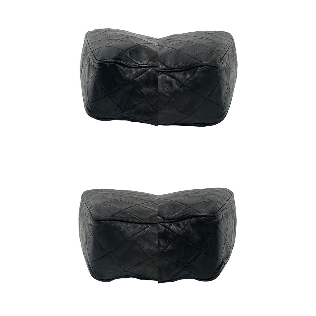 Chanel Chanel Shoulder Bag Black Leather Size ONE SIZE - 7 Thumbnail