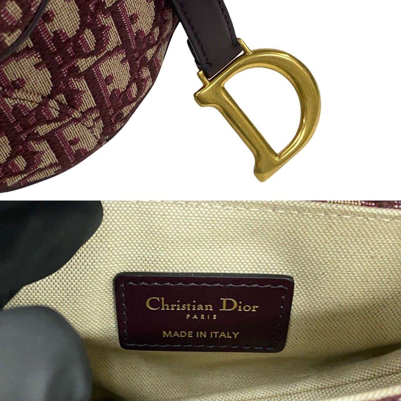 Dior Dior Handbag Red Leather Size ONE SIZE - 3 Thumbnail