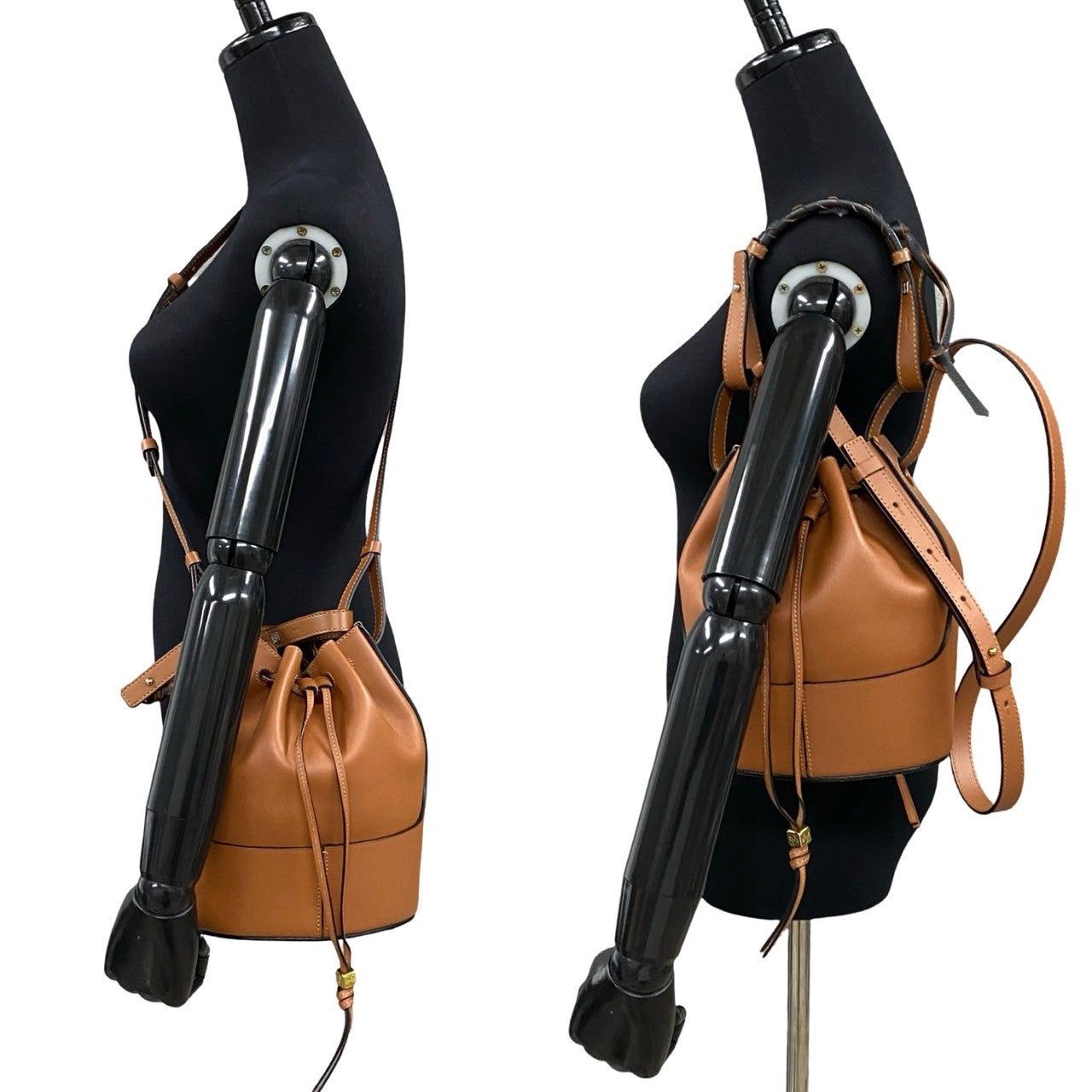 Loewe Loewe Shoulder Bag Brown Leather Size ONE SIZE - 2 Thumbnail