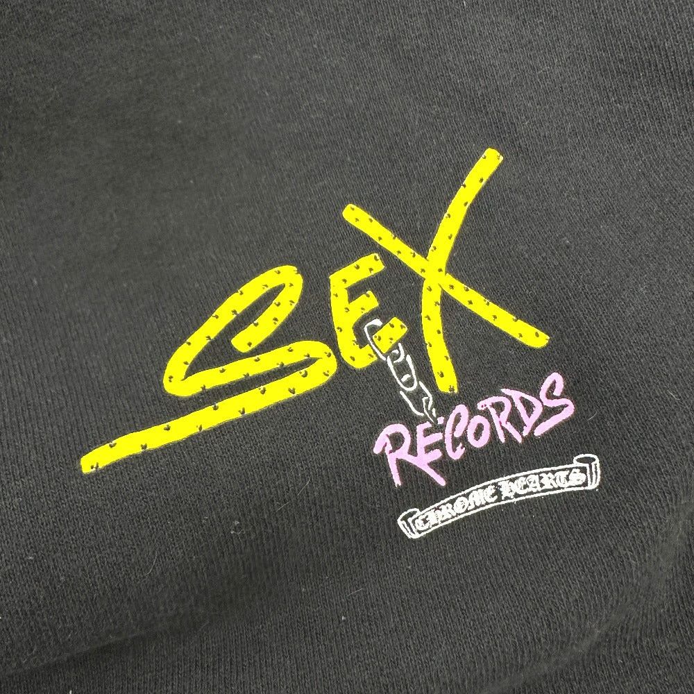 Chrome Hearts Chrome Hearts 21Aw X Matty Boy Sex Records Ppo Concept Record Apparel (Clothing) Pullover Foodie Sweatshirt Tops Hooded Cotton Men Black Size US M / EU 48-50 / 2 - 5 Thumbnail