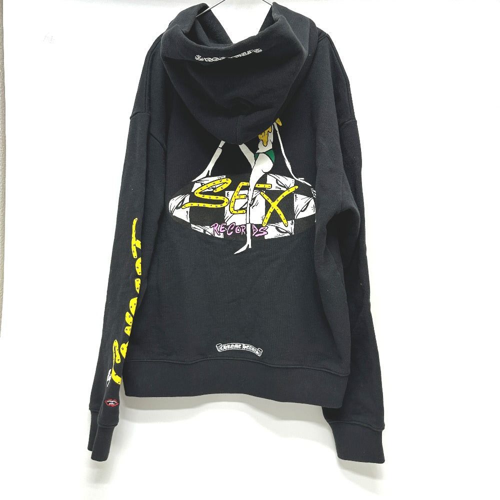 Chrome Hearts Chrome Hearts 21Aw X Matty Boy Sex Records Ppo Concept Record Apparel (Clothing) Pullover Foodie Sweatshirt Tops Hooded Cotton Men Black Size US M / EU 48-50 / 2 - 2 Thumbnail