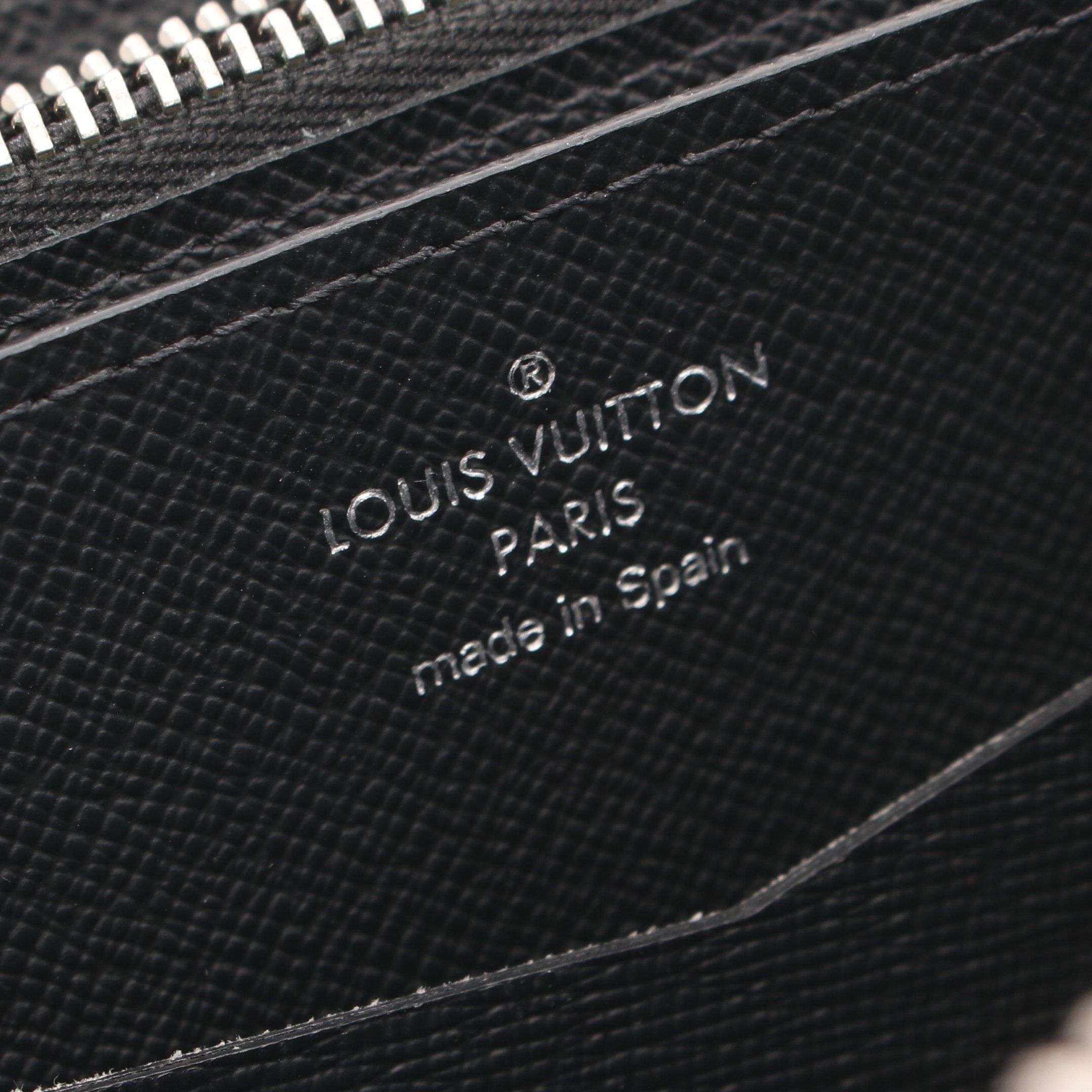 Louis Vuitton Louis Vuitton Zippy Xl Damier Graphite Travel Case Round Zipper Long Wallet Leather Black Size ONE SIZE - 4 Thumbnail