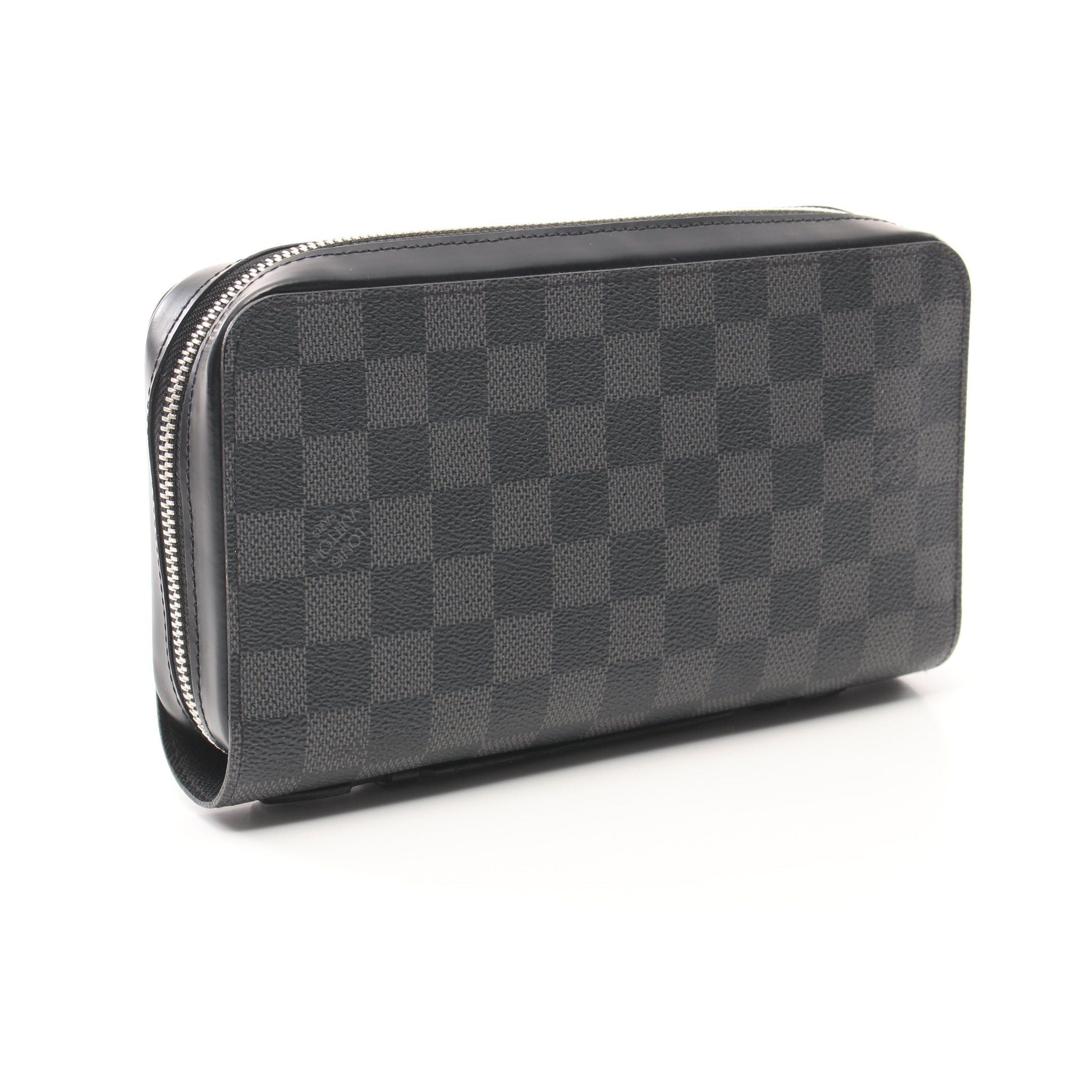 Louis Vuitton Louis Vuitton Zippy Xl Damier Graphite Travel Case Round Zipper Long Wallet Leather Black Size ONE SIZE - 2 Thumbnail