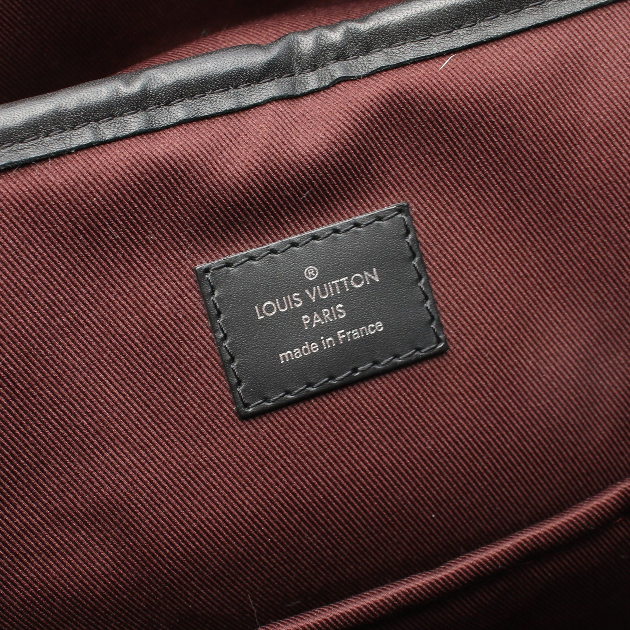 Louis Vuitton Louis Vuitton Sack Backpack Monogram Macassar Rucksack Leather Brown Black Size ONE SIZE - 4 Thumbnail