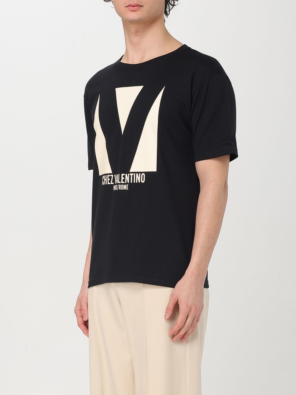 Valentino Valentino T-Shirt Men Black Size US M / EU 48-50 / 2 - 4 Thumbnail