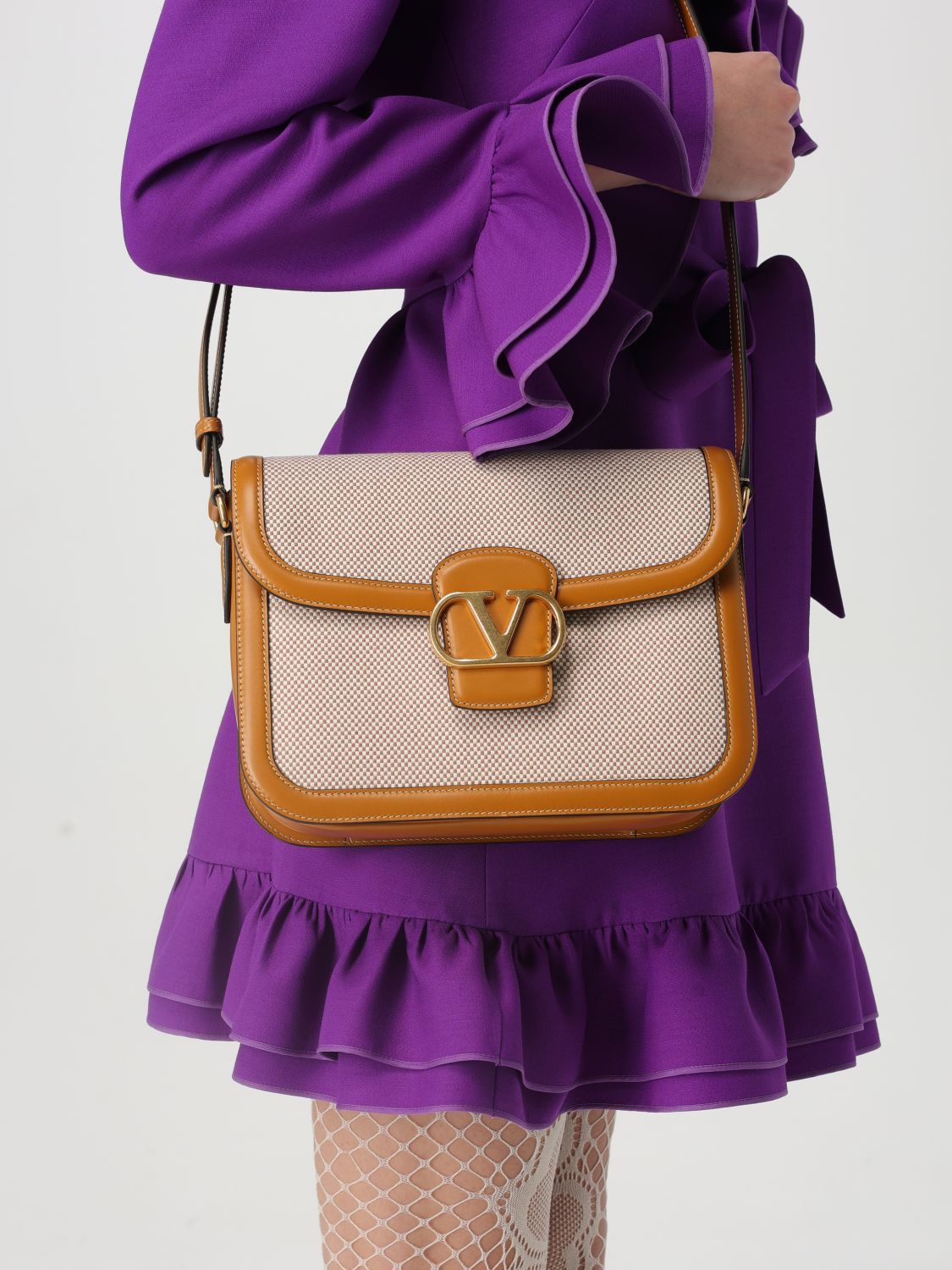 Valentino Valentino Garavani Crossbody Bag Woman Yellow Cream Size ONE SIZE - 2 Thumbnail