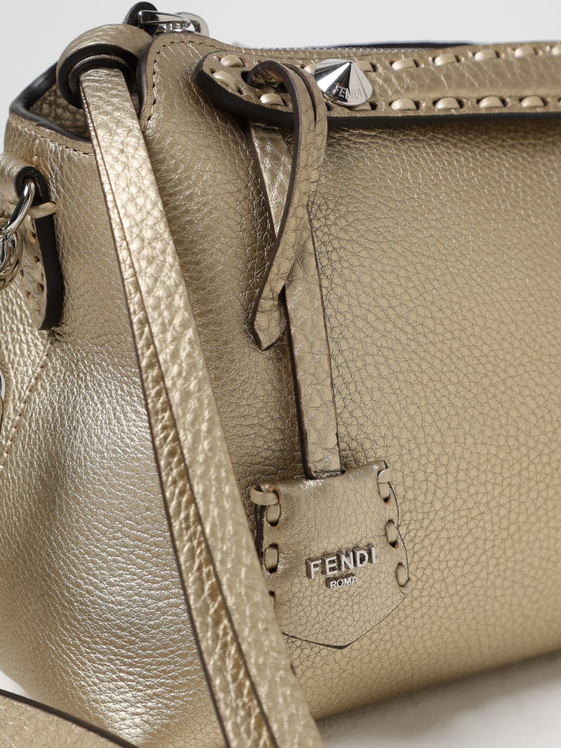 Fendi Fendi Crossbody Bag Woman Platinum Size ONE SIZE - 3 Thumbnail