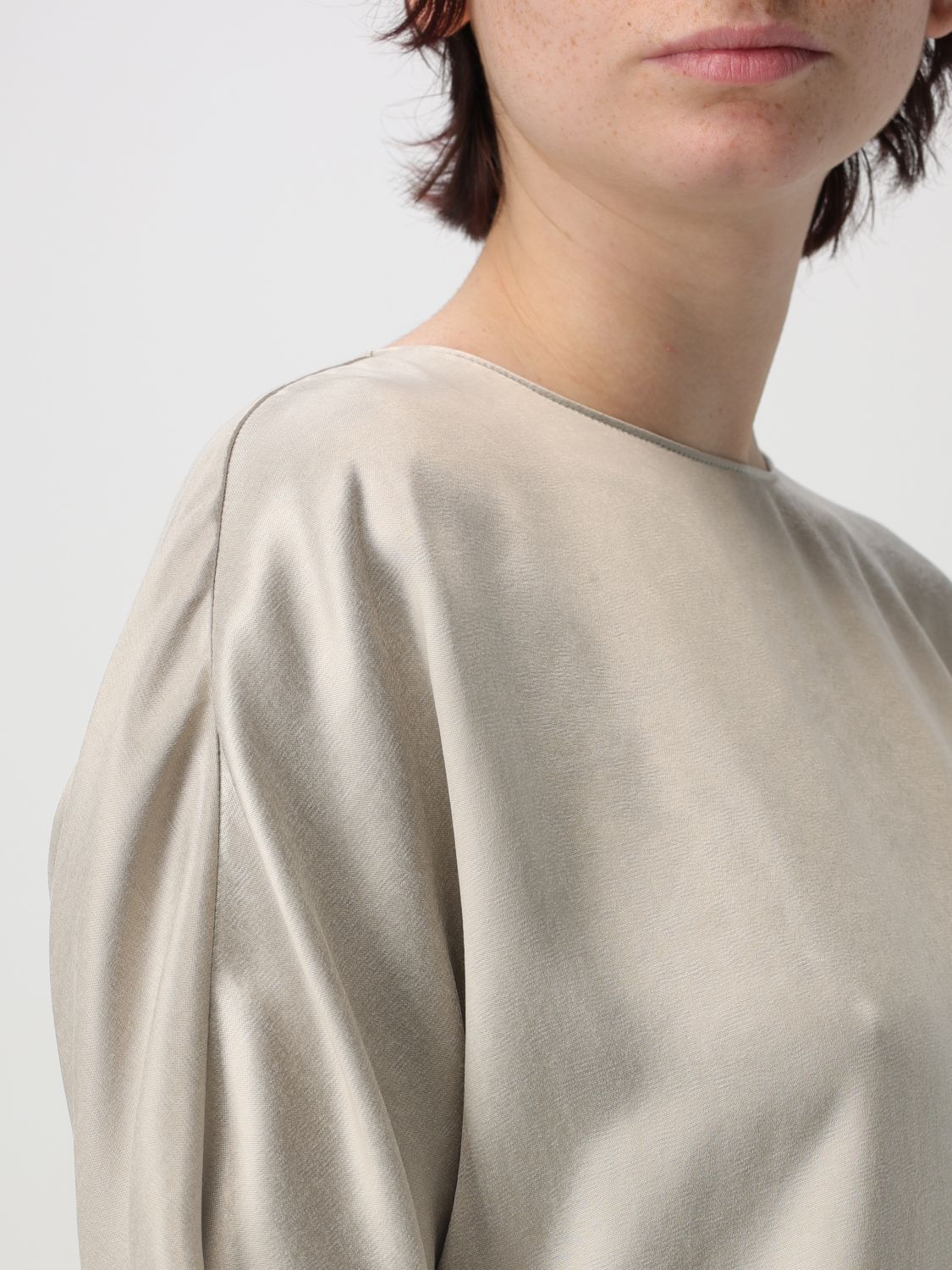 Giorgio Armani Giorgio Armani T-Shirt Woman Grey Size XL / US 12-14 / IT 48-50 - 4 Thumbnail