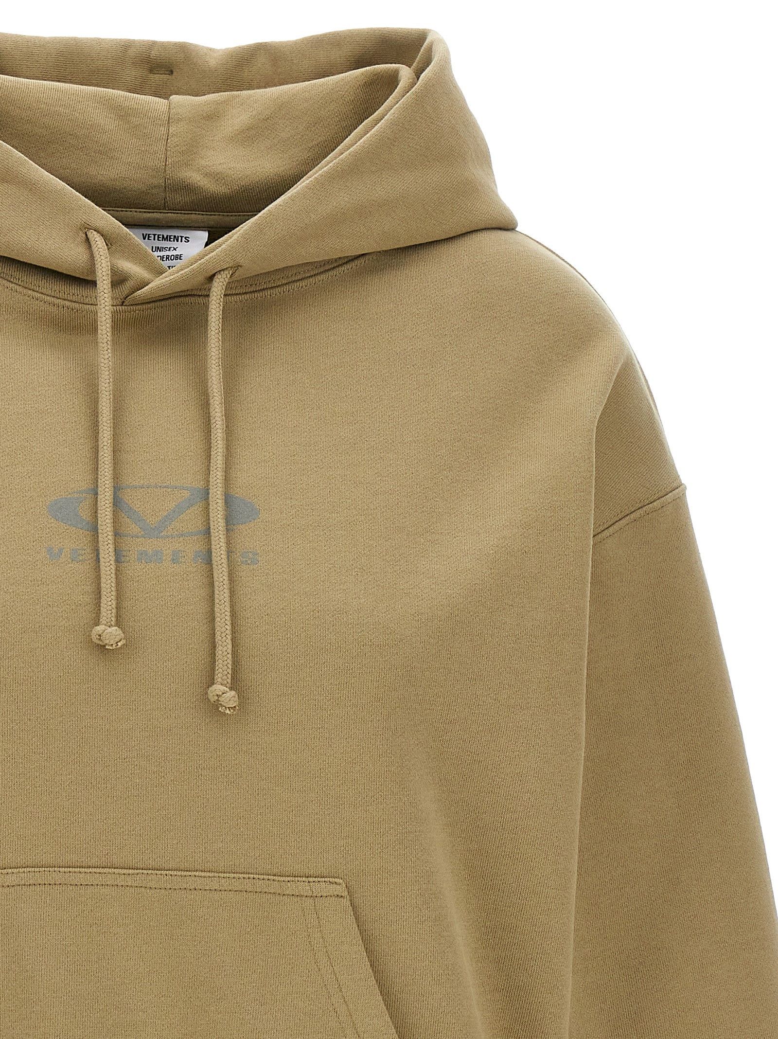 Vetements 'Oval Logo' Hoodie Size XS / US 0-2 / IT 36-38 - 3 Thumbnail