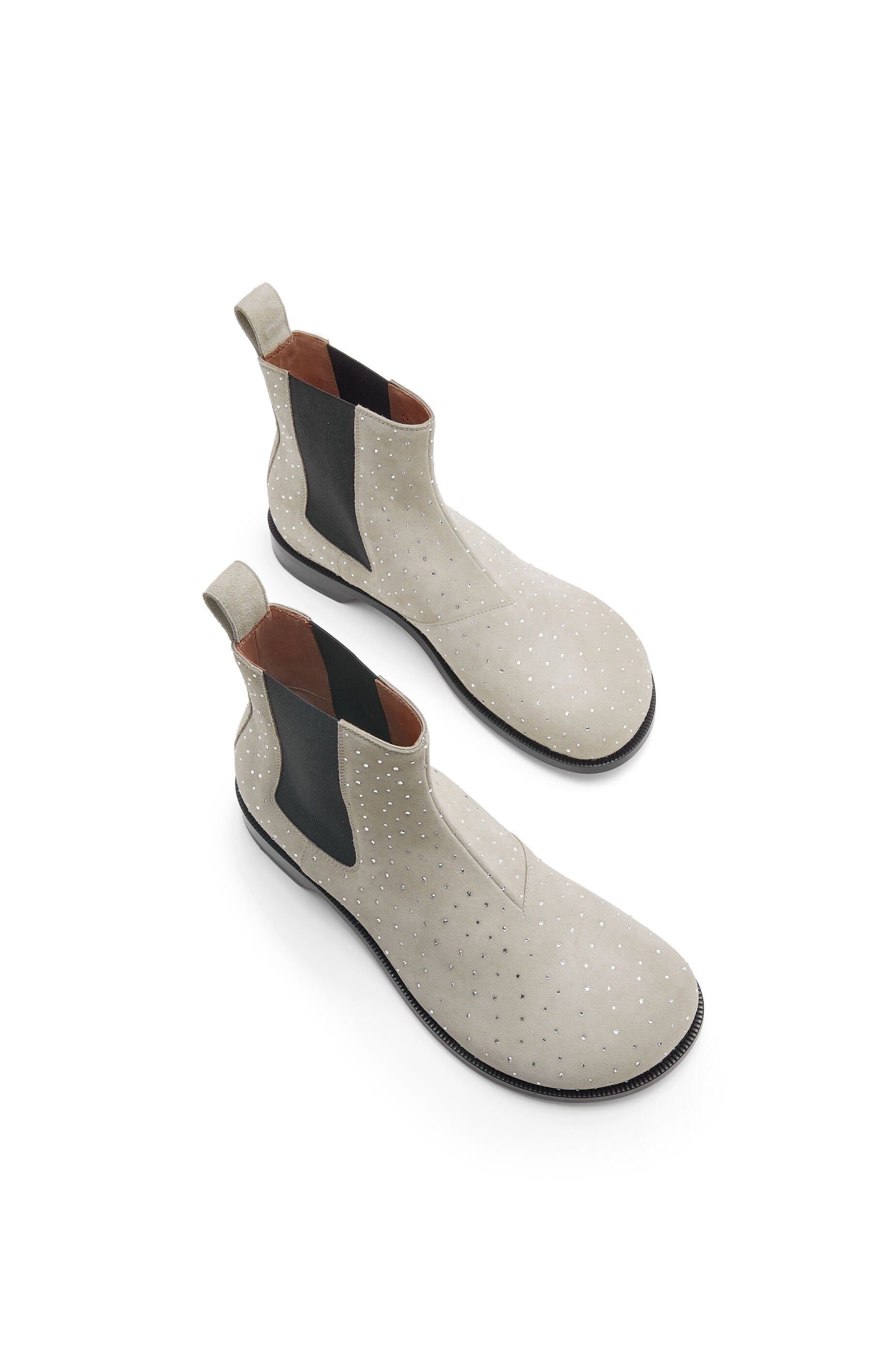 Loewe Campo Chelsea Boots in suede with rhinestones Size US 9 / EU 42 - 4 Thumbnail