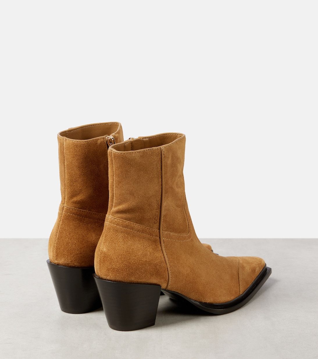 Jimmy Choo Cece 60 suede cowboy boots Size US 10 / IT 40 - 2 Thumbnail