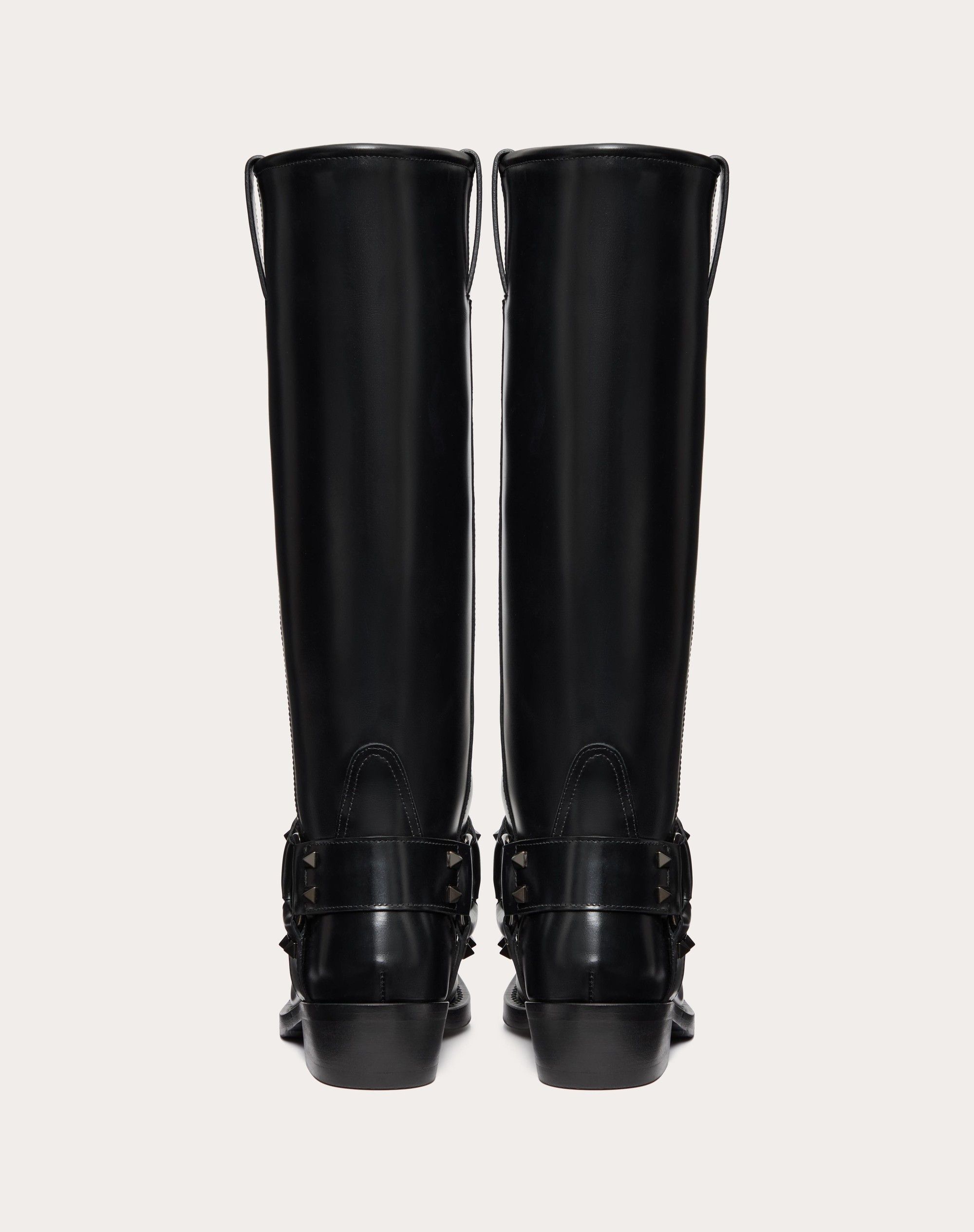 Valentino Rockstud Calfskin Biker Boot 40mm Size US 8 / IT 38 - 3 Thumbnail