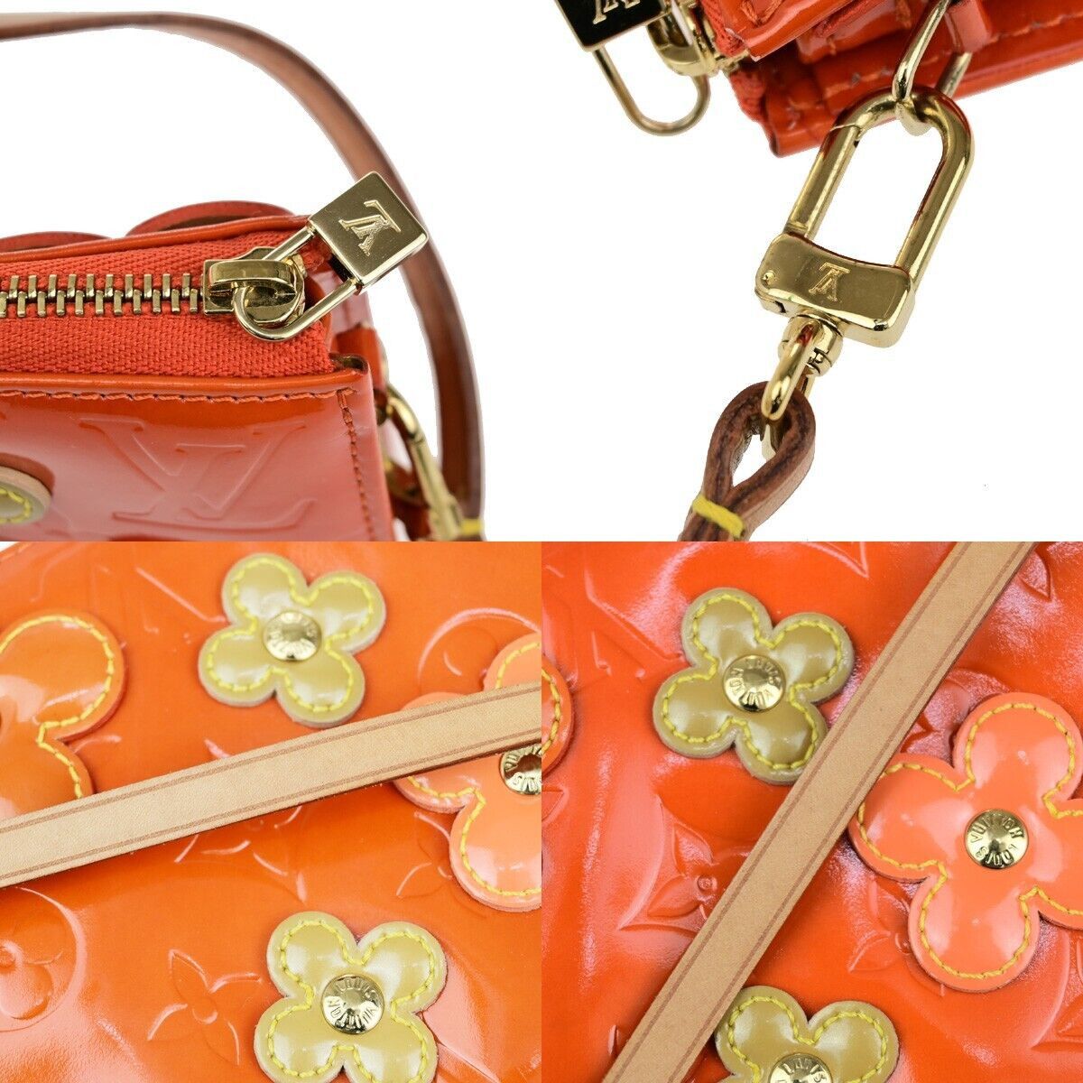 Louis Vuitton Lexington Red Patent Leather Handbag (Pre-Owned) Size ONE SIZE - 6 Thumbnail