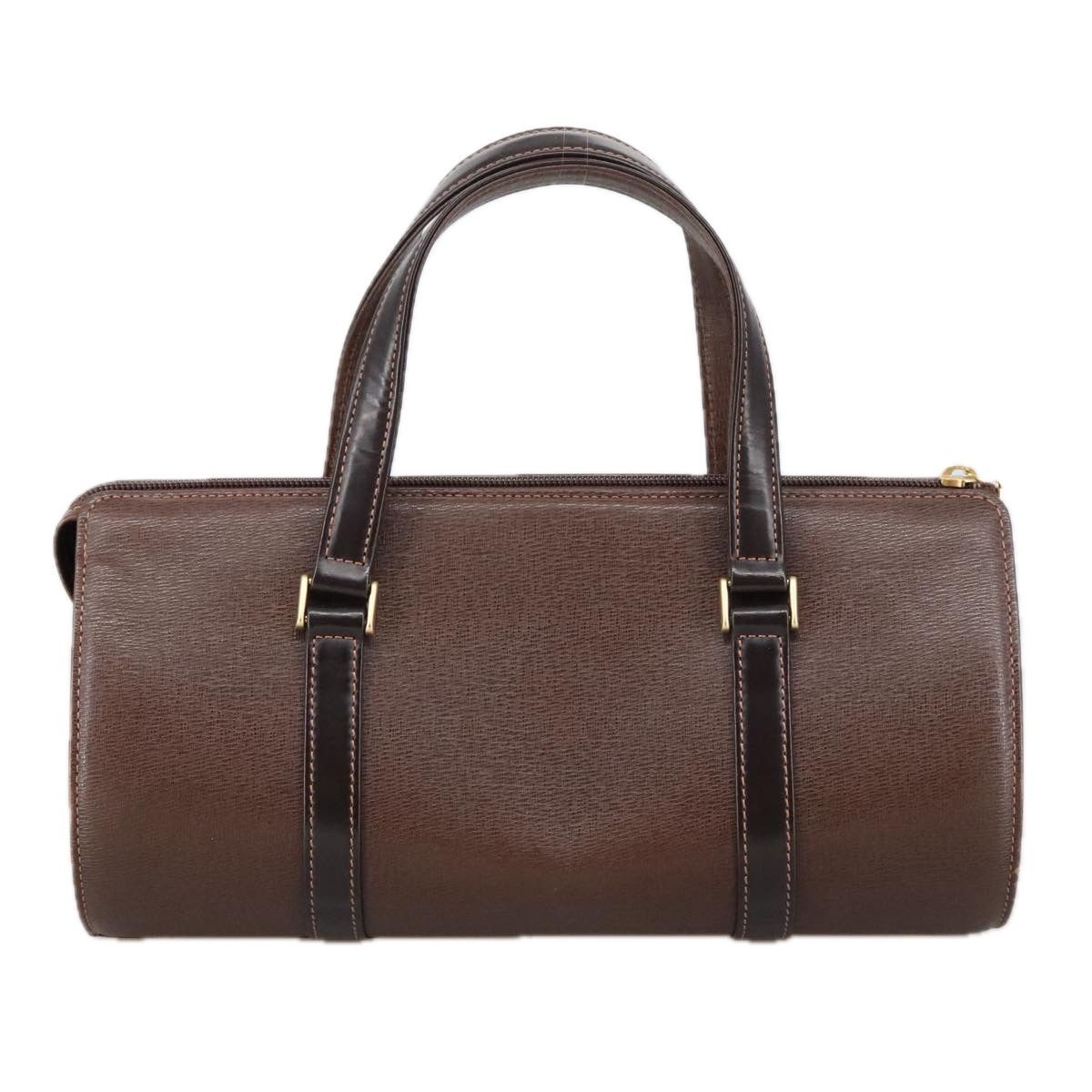 Burberry Nova Check Brown Leather Handbag (Pre-Owned) Size ONE SIZE - 2 Thumbnail