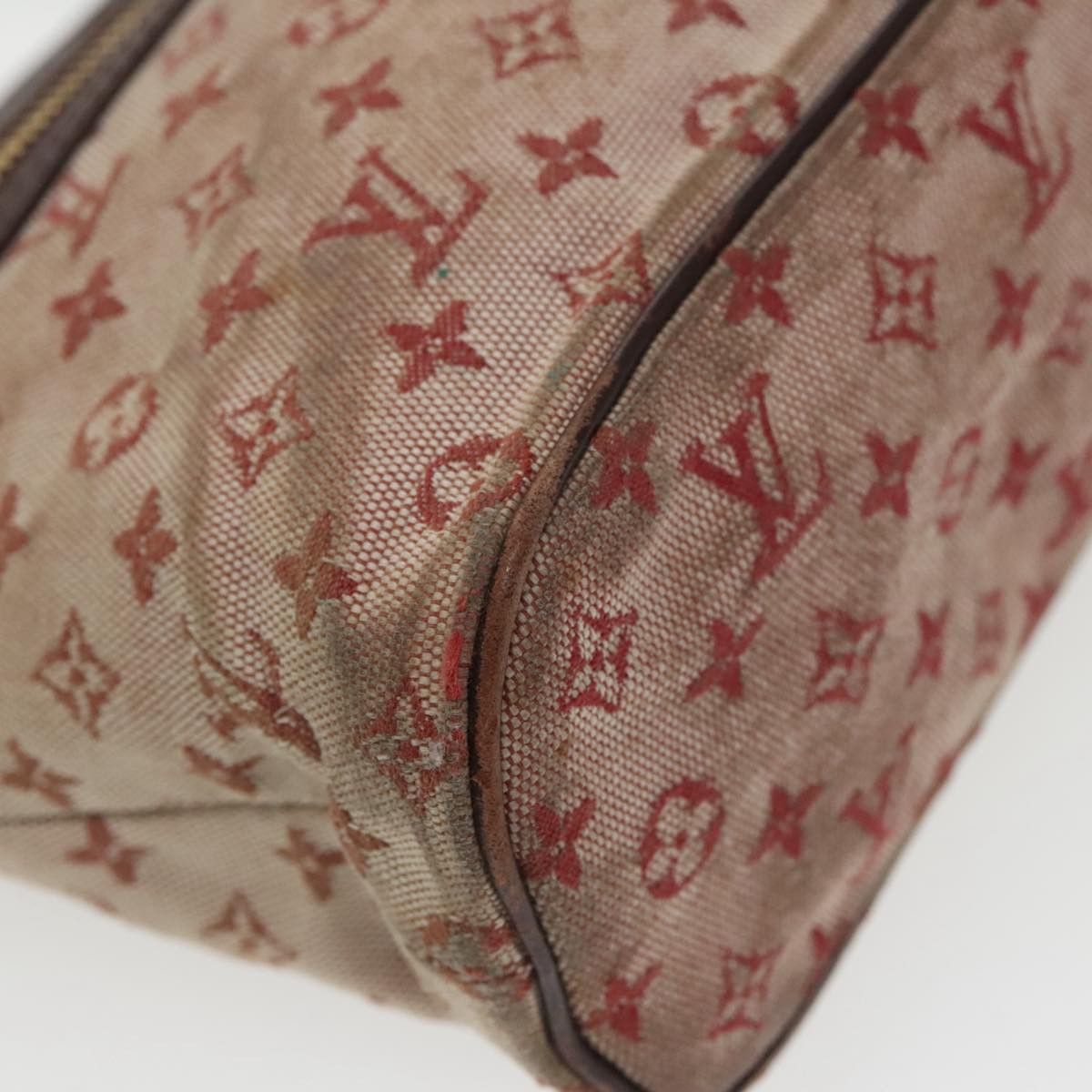 Louis Vuitton Lucile Red Canvas Handbag (Pre-Owned) Size ONE SIZE - 9 Thumbnail