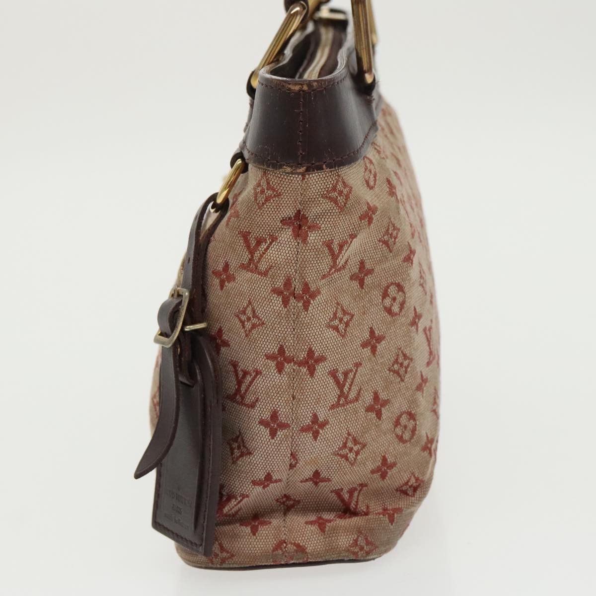 Louis Vuitton Lucile Red Canvas Handbag (Pre-Owned) Size ONE SIZE - 4 Thumbnail