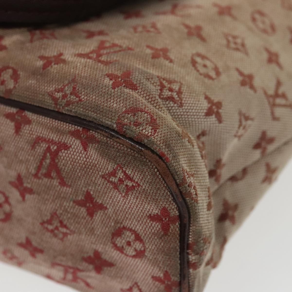 Louis Vuitton Lucile Red Canvas Handbag (Pre-Owned) Size ONE SIZE - 10 Thumbnail