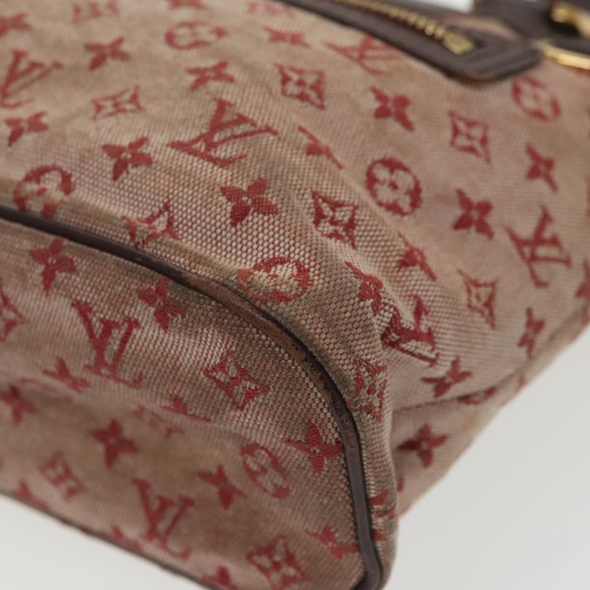 Louis Vuitton Lucile Red Canvas Handbag (Pre-Owned) Size ONE SIZE - 8 Thumbnail