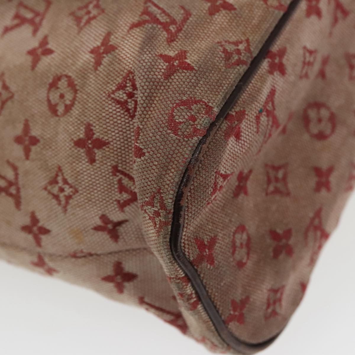 Louis Vuitton Lucile Red Canvas Handbag (Pre-Owned) Size ONE SIZE - 11 Thumbnail