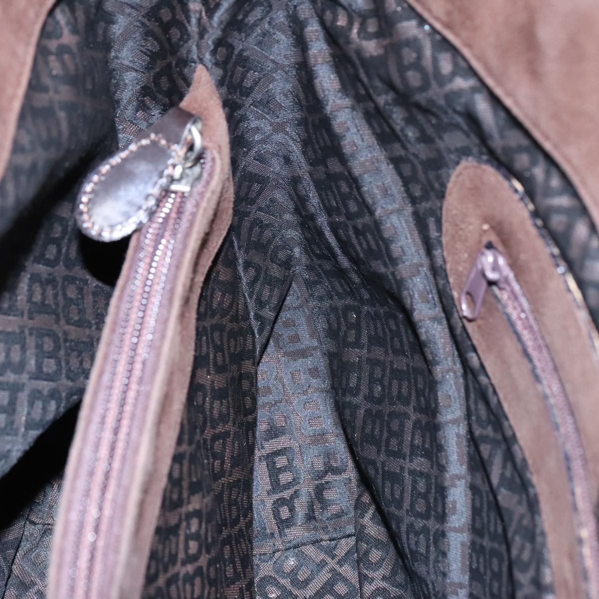 Bally Brown Suede Shoulder Bag (Pre-Owned) Size ONE SIZE - 13 Thumbnail