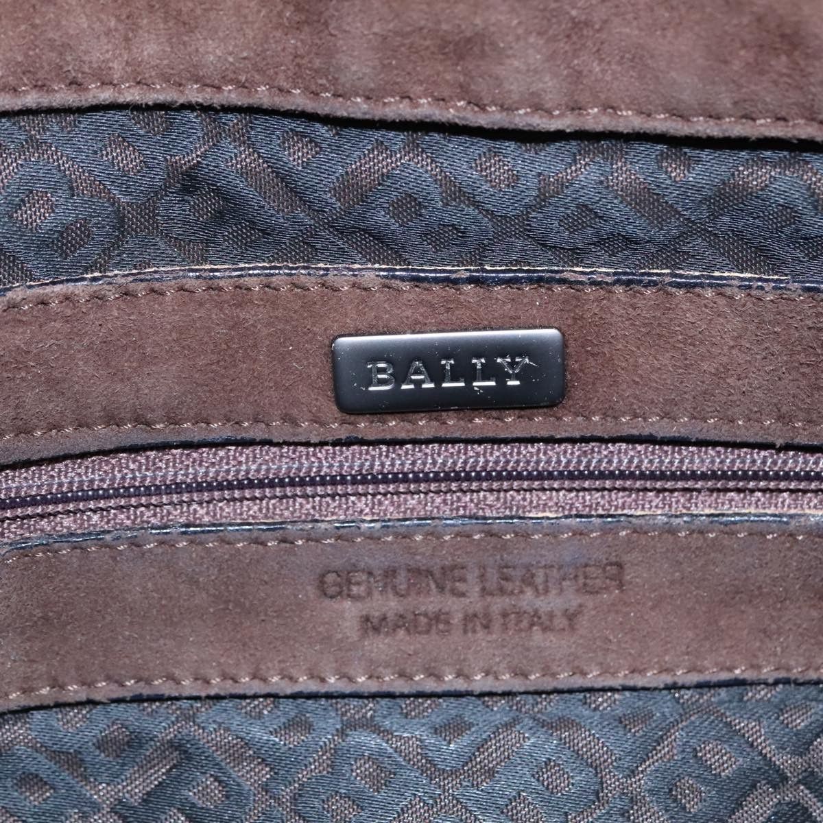 Bally Brown Suede Shoulder Bag (Pre-Owned) Size ONE SIZE - 18 Thumbnail