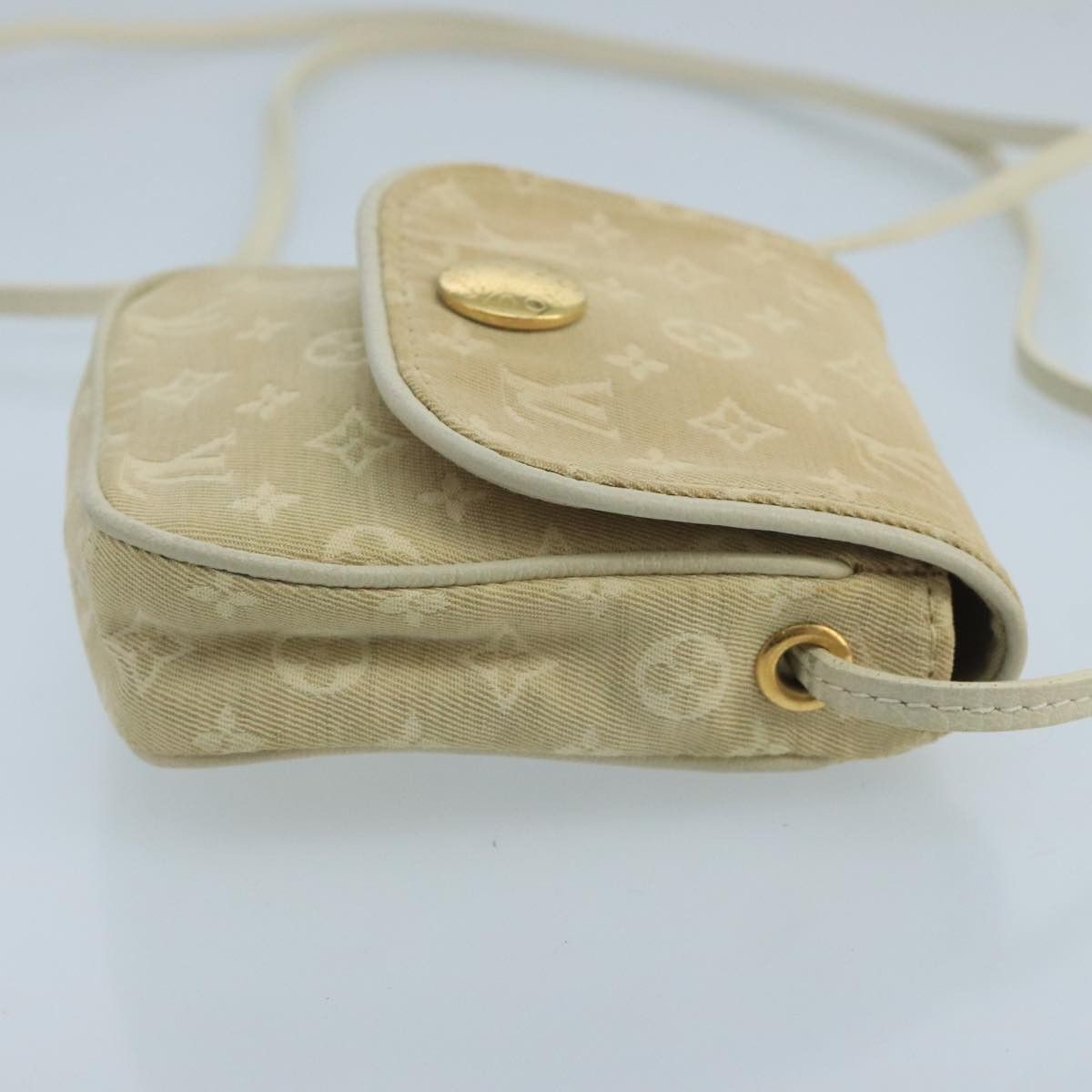 Louis Vuitton Cancun Beige Canvas Clutch Bag (Pre-Owned) Size ONE SIZE - 5 Thumbnail