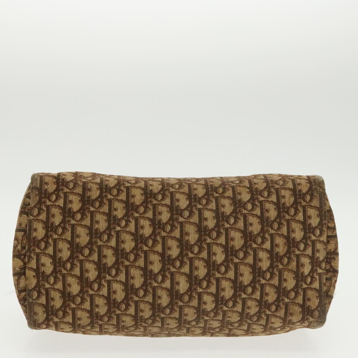 Dior Trotter Brown Canvas Handbag (Pre-Owned) Size ONE SIZE - 9 Thumbnail