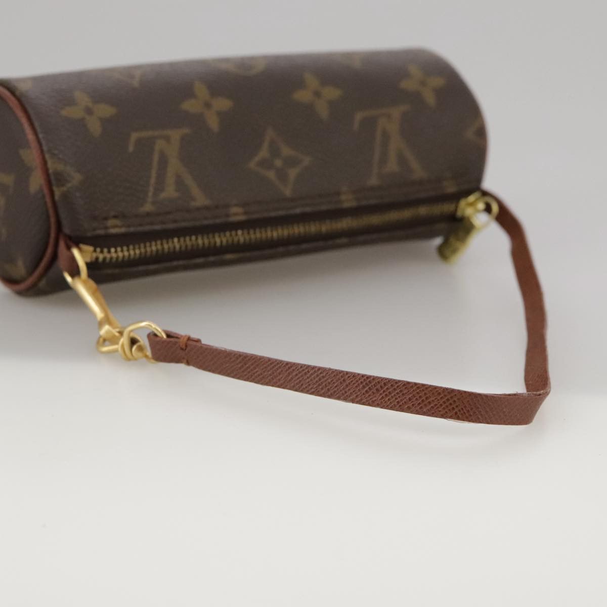Louis Vuitton Mini Baby Papillon Brown Canvas Clutch Bag (Pre-Owned) Size ONE SIZE - 6 Thumbnail