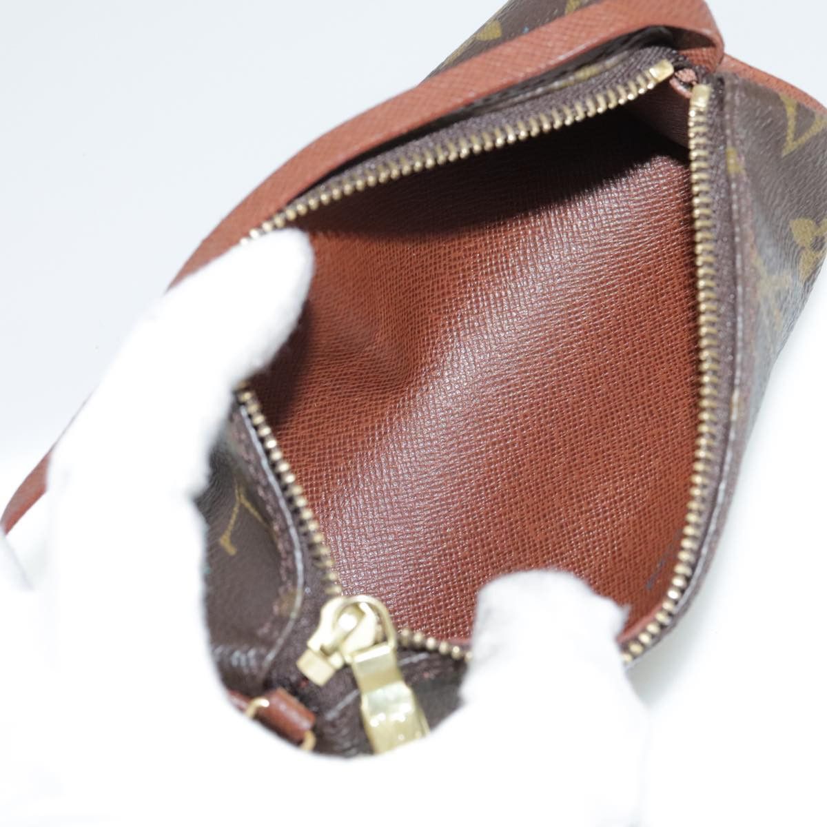 Louis Vuitton Mini Baby Papillon Brown Canvas Clutch Bag (Pre-Owned) Size ONE SIZE - 15 Thumbnail