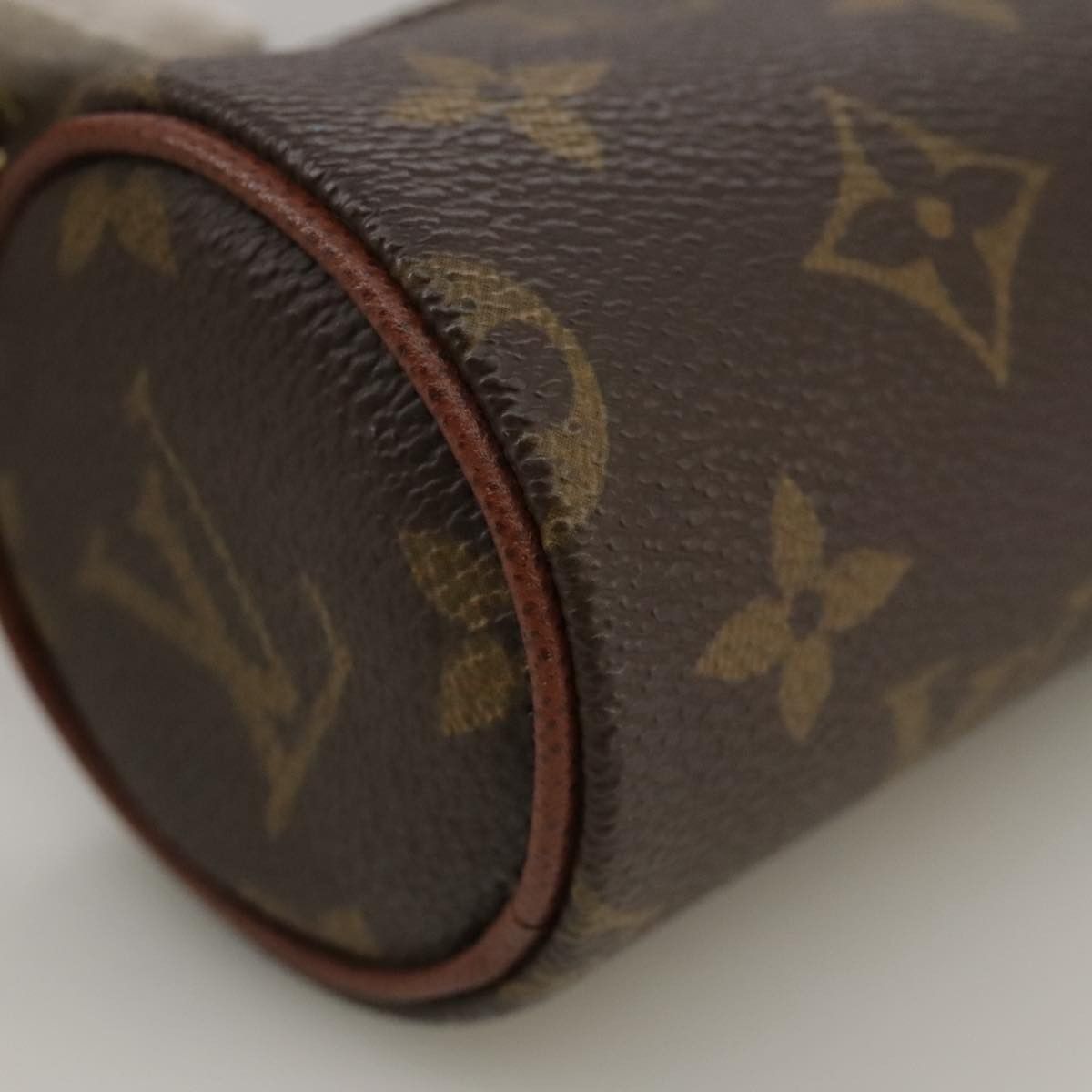 Louis Vuitton Mini Baby Papillon Brown Canvas Clutch Bag (Pre-Owned) Size ONE SIZE - 8 Thumbnail