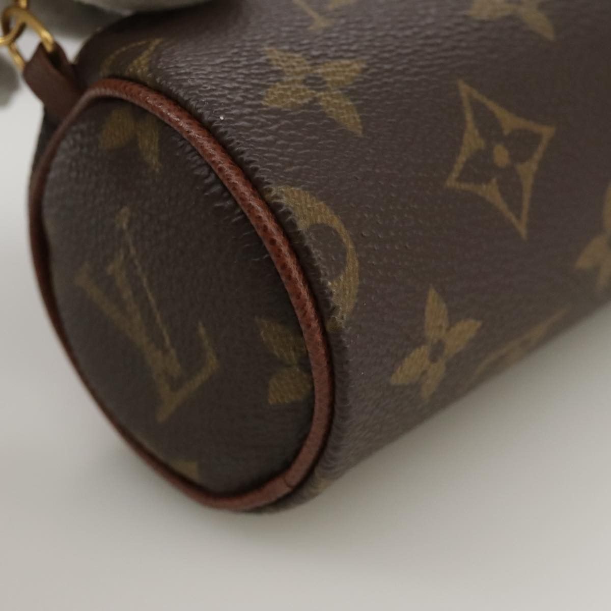 Louis Vuitton Mini Baby Papillon Brown Canvas Clutch Bag (Pre-Owned) Size ONE SIZE - 10 Thumbnail