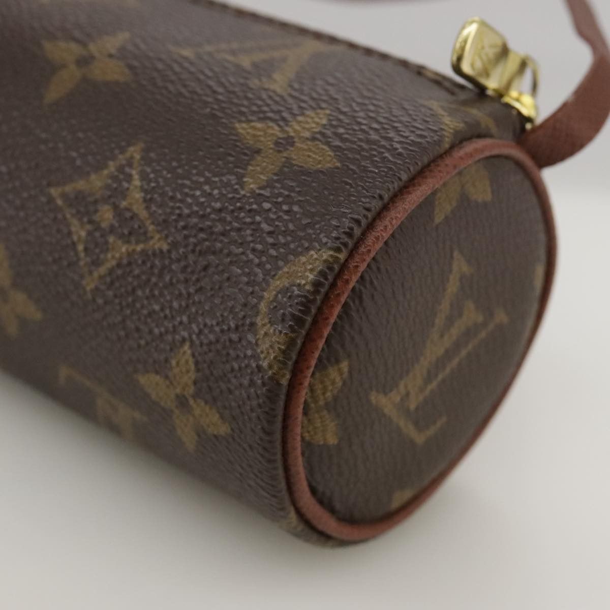 Louis Vuitton Mini Baby Papillon Brown Canvas Clutch Bag (Pre-Owned) Size ONE SIZE - 11 Thumbnail