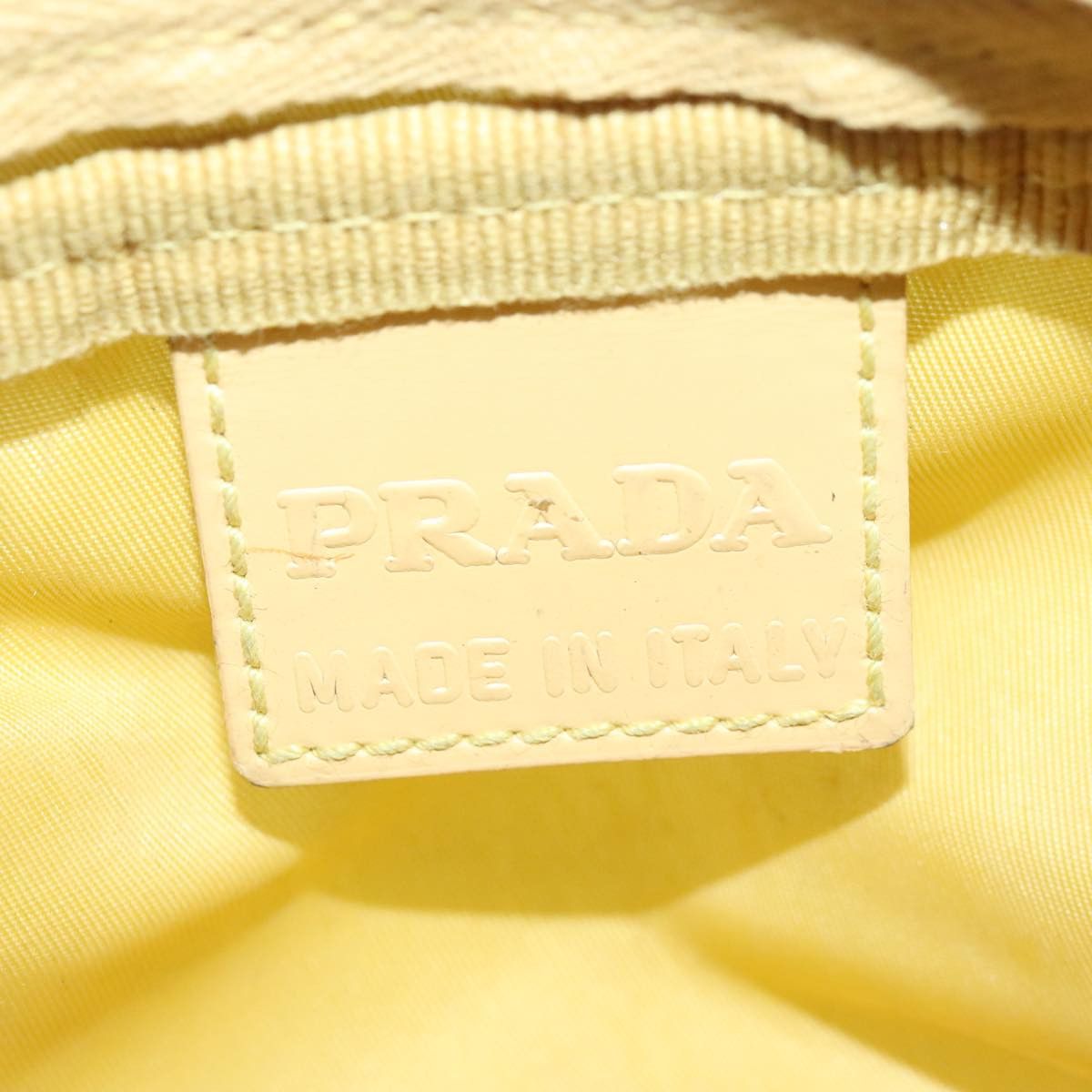 Prada Yellow Synthetic Clutch Bag (Pre-Owned) Size ONE SIZE - 14 Thumbnail