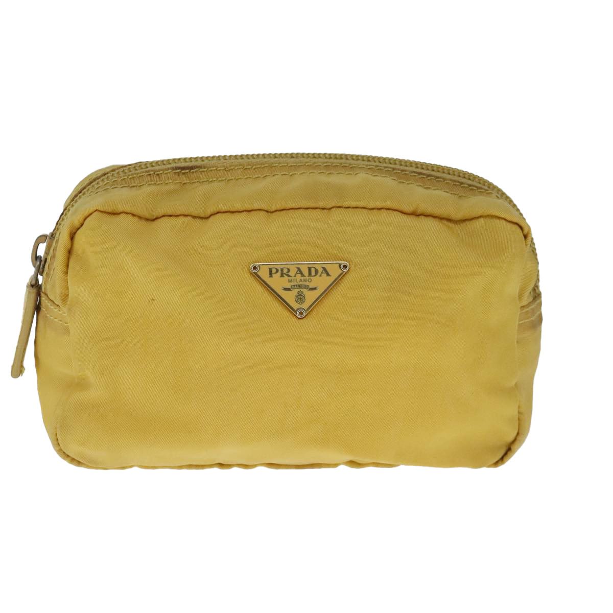 Prada Yellow Synthetic Clutch Bag (Pre-Owned) Size ONE SIZE - 17 Thumbnail