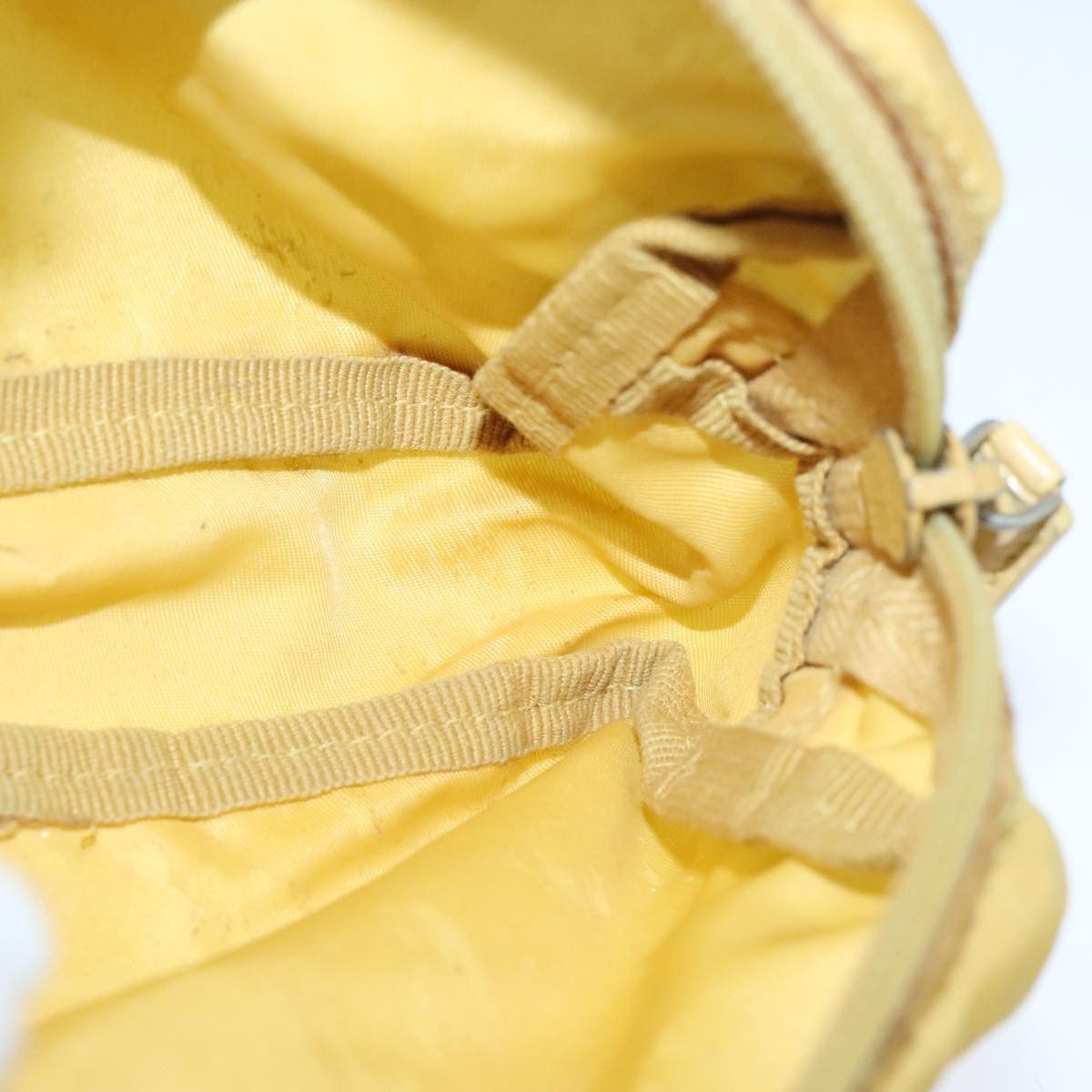 Prada Yellow Synthetic Clutch Bag (Pre-Owned) Size ONE SIZE - 15 Thumbnail
