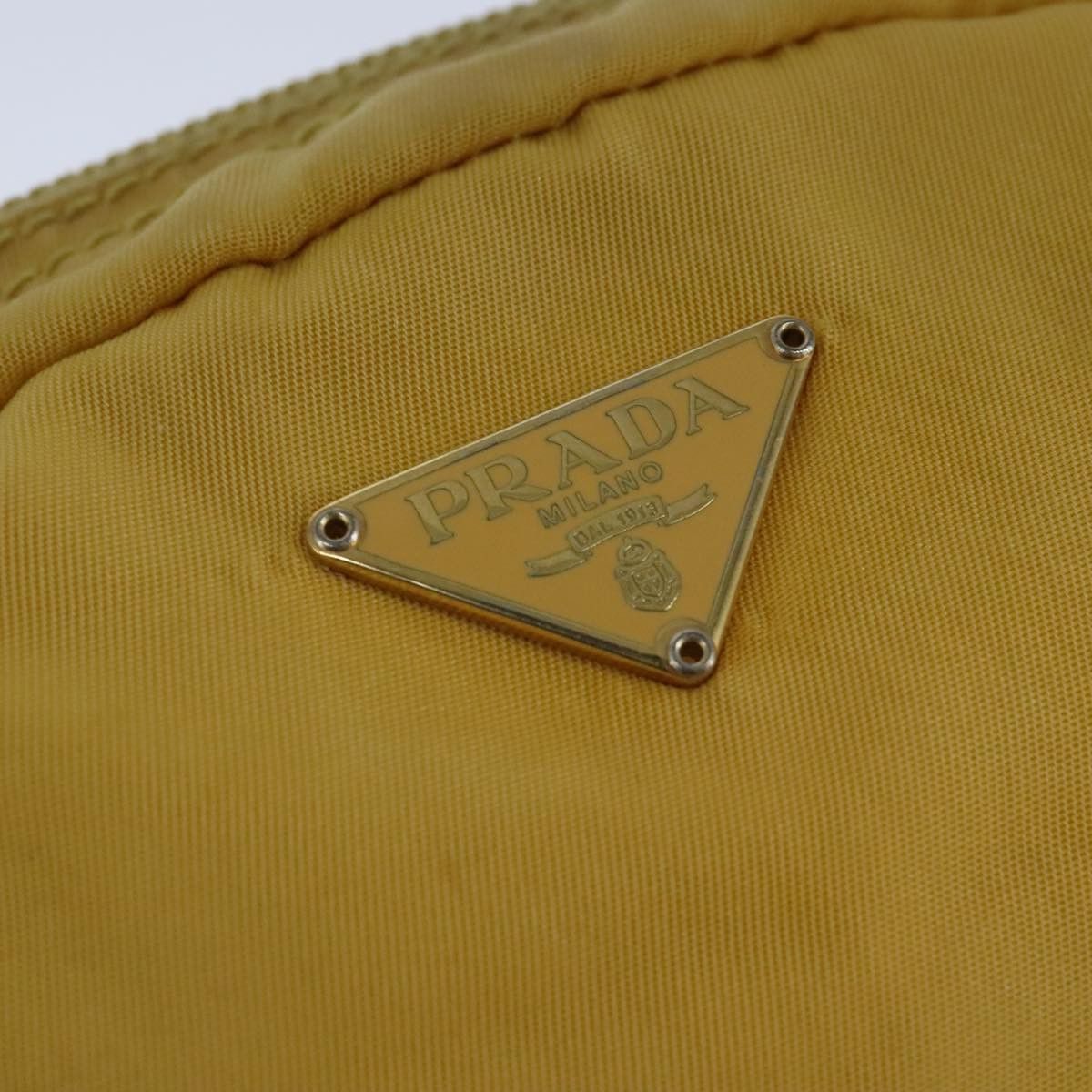 Prada Yellow Synthetic Clutch Bag (Pre-Owned) Size ONE SIZE - 12 Thumbnail