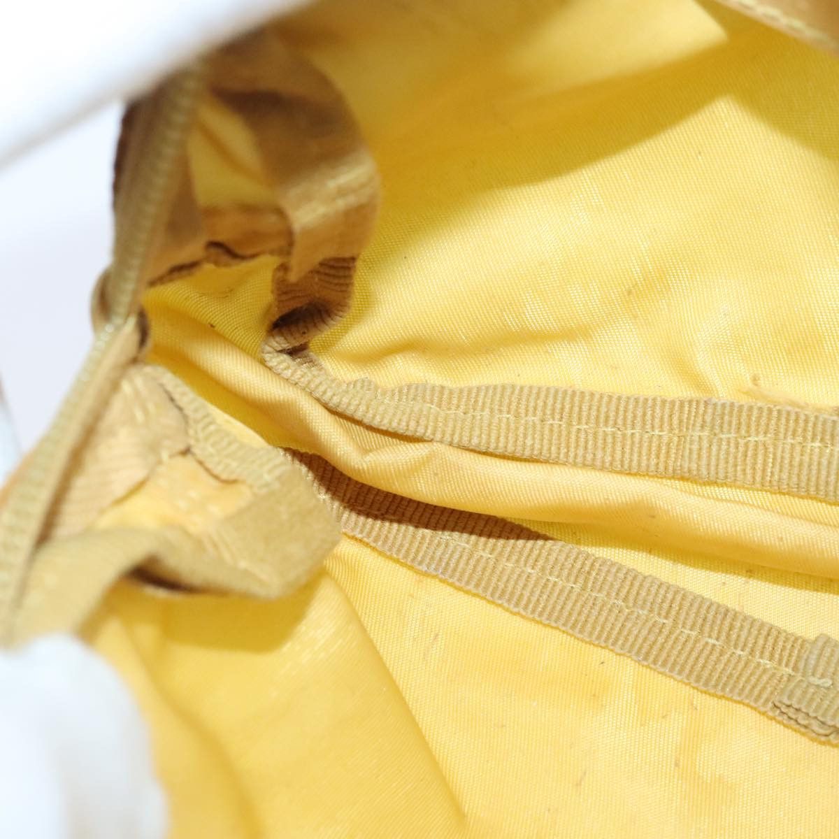 Prada Yellow Synthetic Clutch Bag (Pre-Owned) Size ONE SIZE - 16 Thumbnail