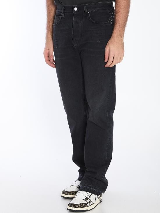 Amiri AMIRI Men Denim Pants AMDNGH1031 BLACK Size US 30 / EU 46 - 2 Thumbnail