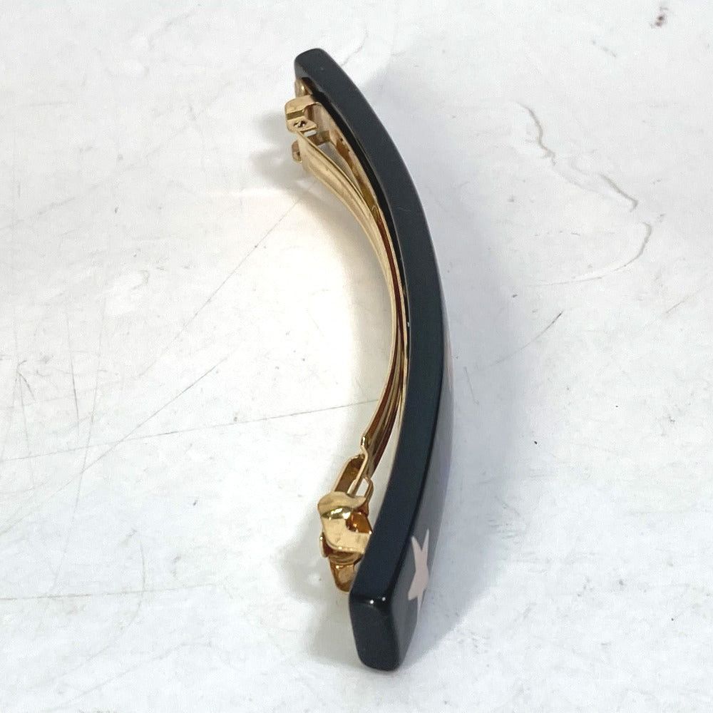 Chanel Chanel 03A Star Coma Mark Cc Hair Accessory Barrette Plastic Women Black Size ONE SIZE - 9 Thumbnail