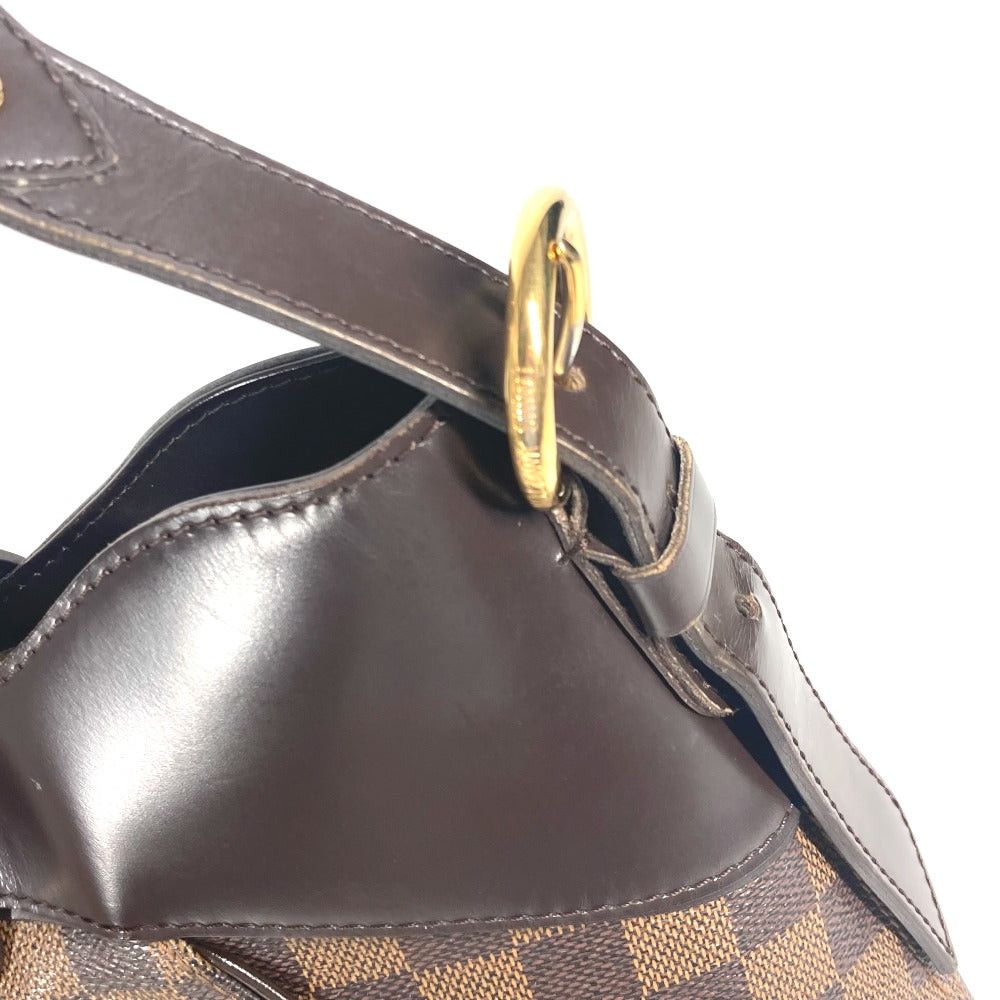 Louis Vuitton Louis Vuitton N41541 Damier Sistina Mm Briefcase Shawl Tote Bag Diagonal Hanging (E.G. Of A Rocket) Shoulder Canvas Women Ebenu. Brown Size ONE SIZE - 10 Thumbnail