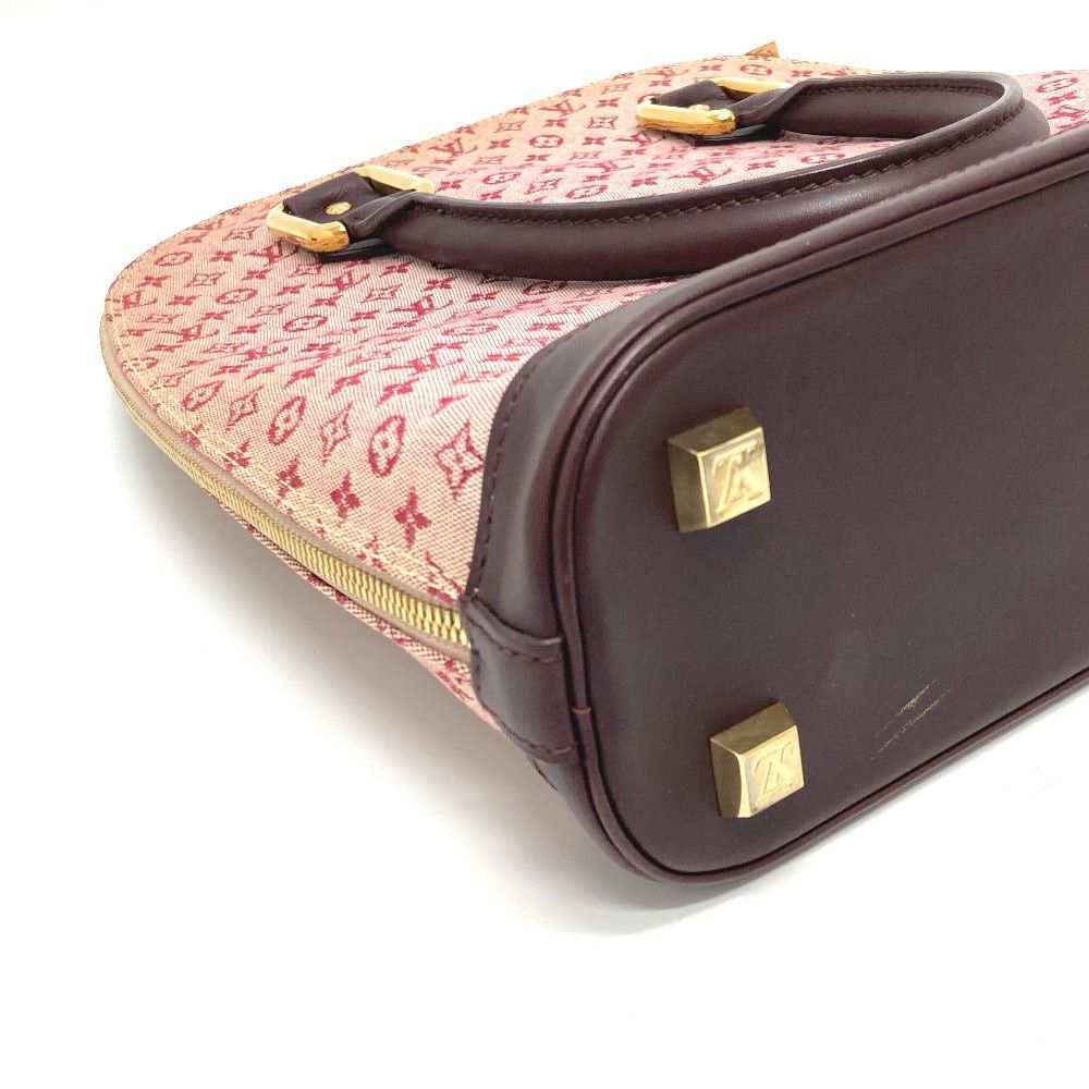 Louis Vuitton Louis Vuitton M92204 Monogram Mini Alma 3Rd Note In The Tonic Solfa Representation Of Diatonic Scale Handbag Tote Bag Briefcase Back Canvas Women Three Red Size ONE SIZE - 6 Thumbnail